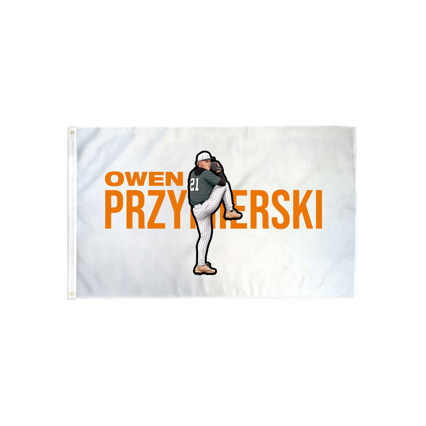 3x5 Flag — Player Name in Classic