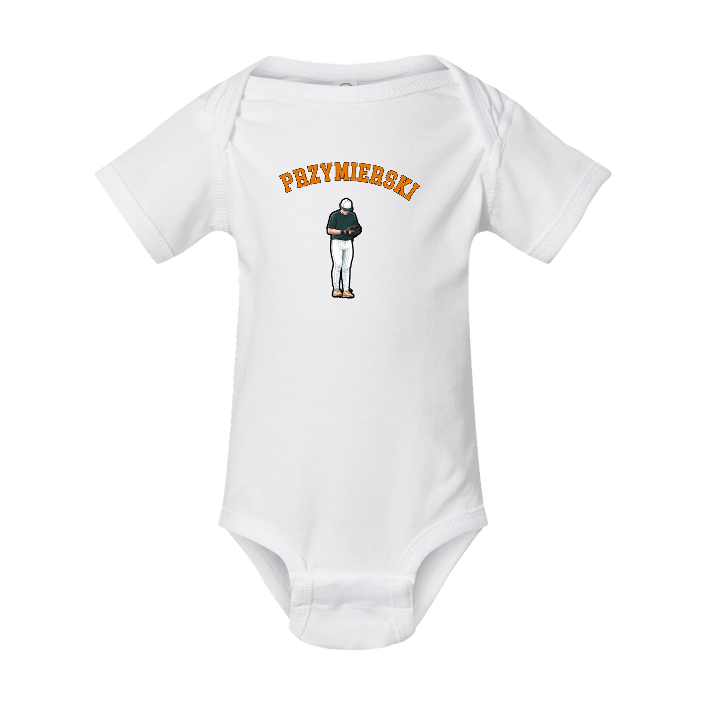 Baby Onesie — Shirsey Arch in White