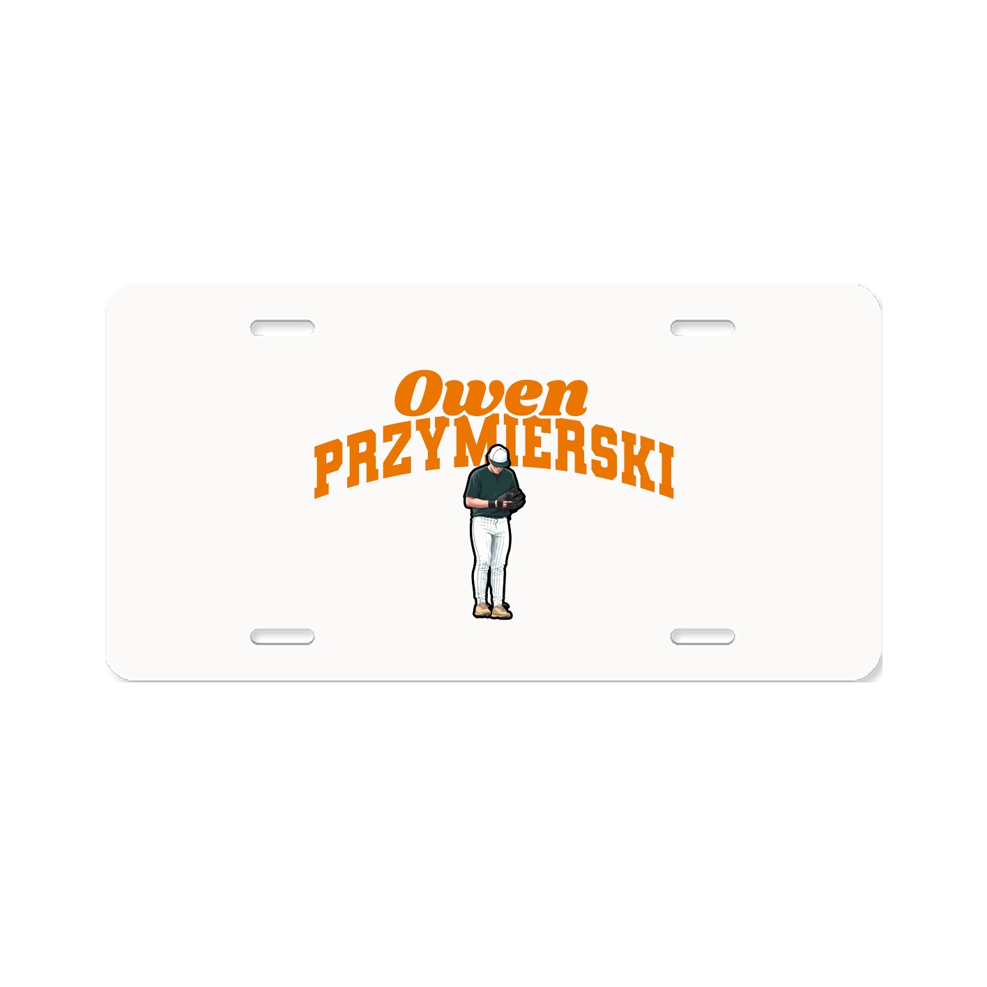 License Plate — Signature Arch in Classic