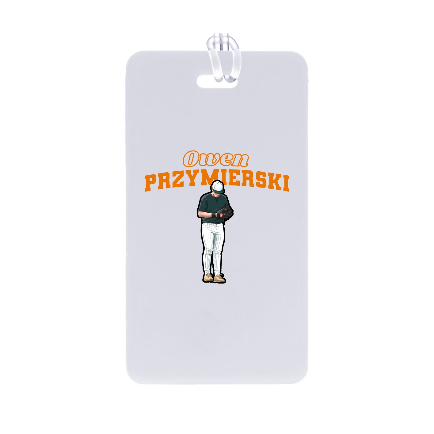 Bag Tag — Name Arch in Classic