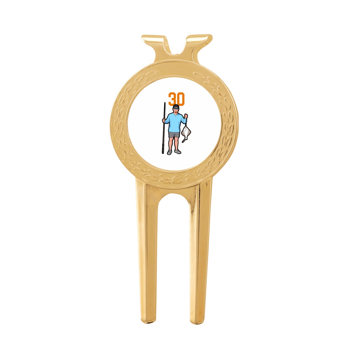 Divot Tool with Ball Marker — Number Top in Classic
