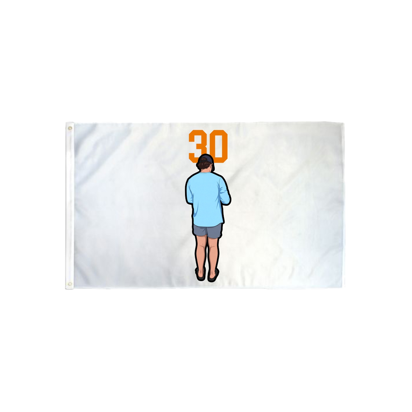 3x5 Flag — Number Top in Classic