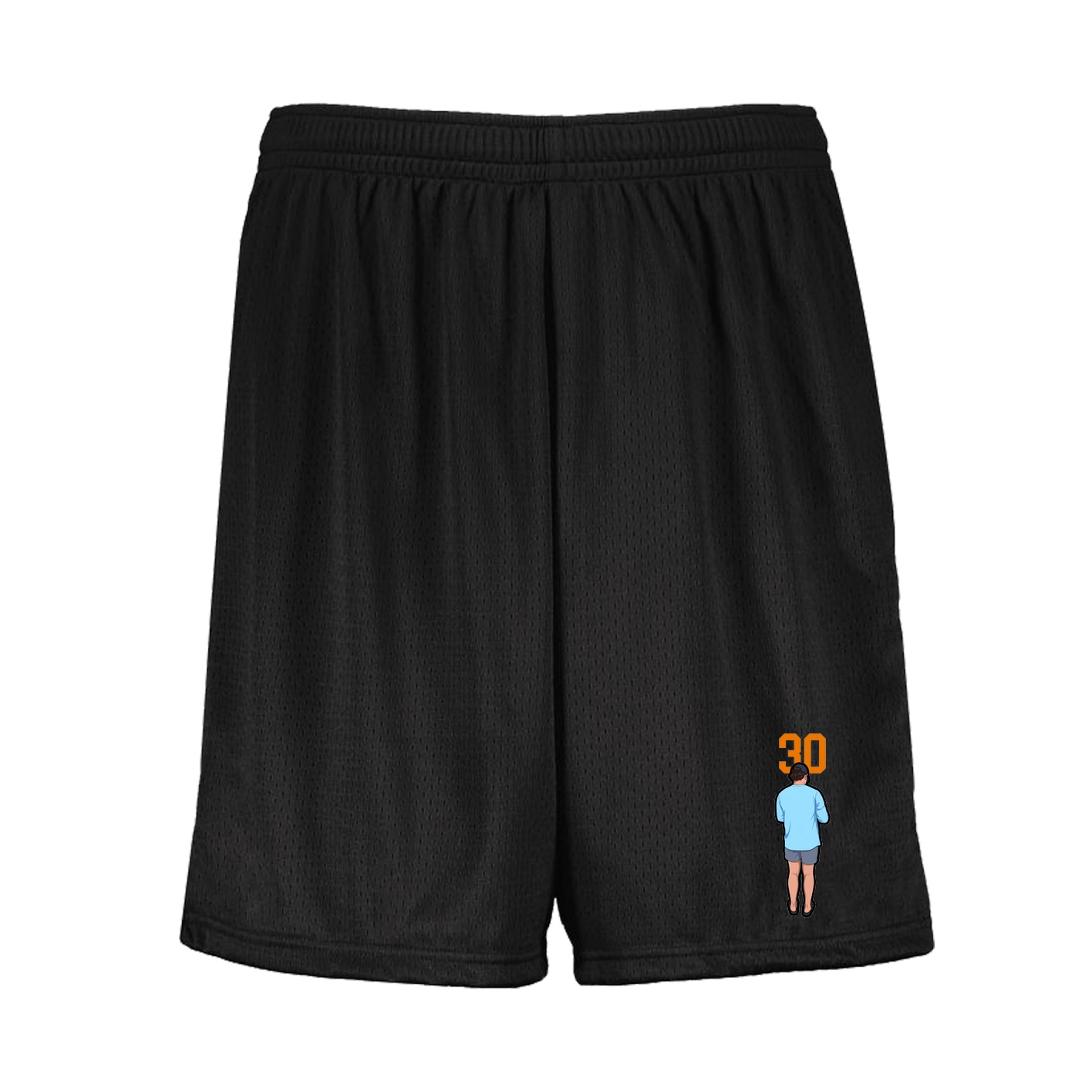 Shorts — Number Top in Black