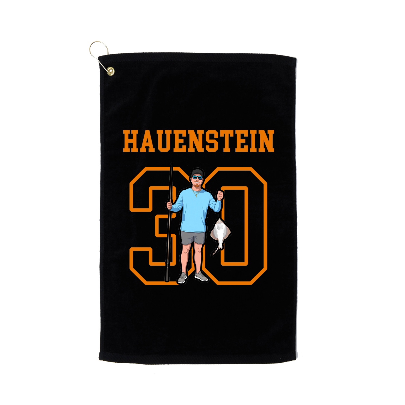 Golf Towel — Shirsey in Black