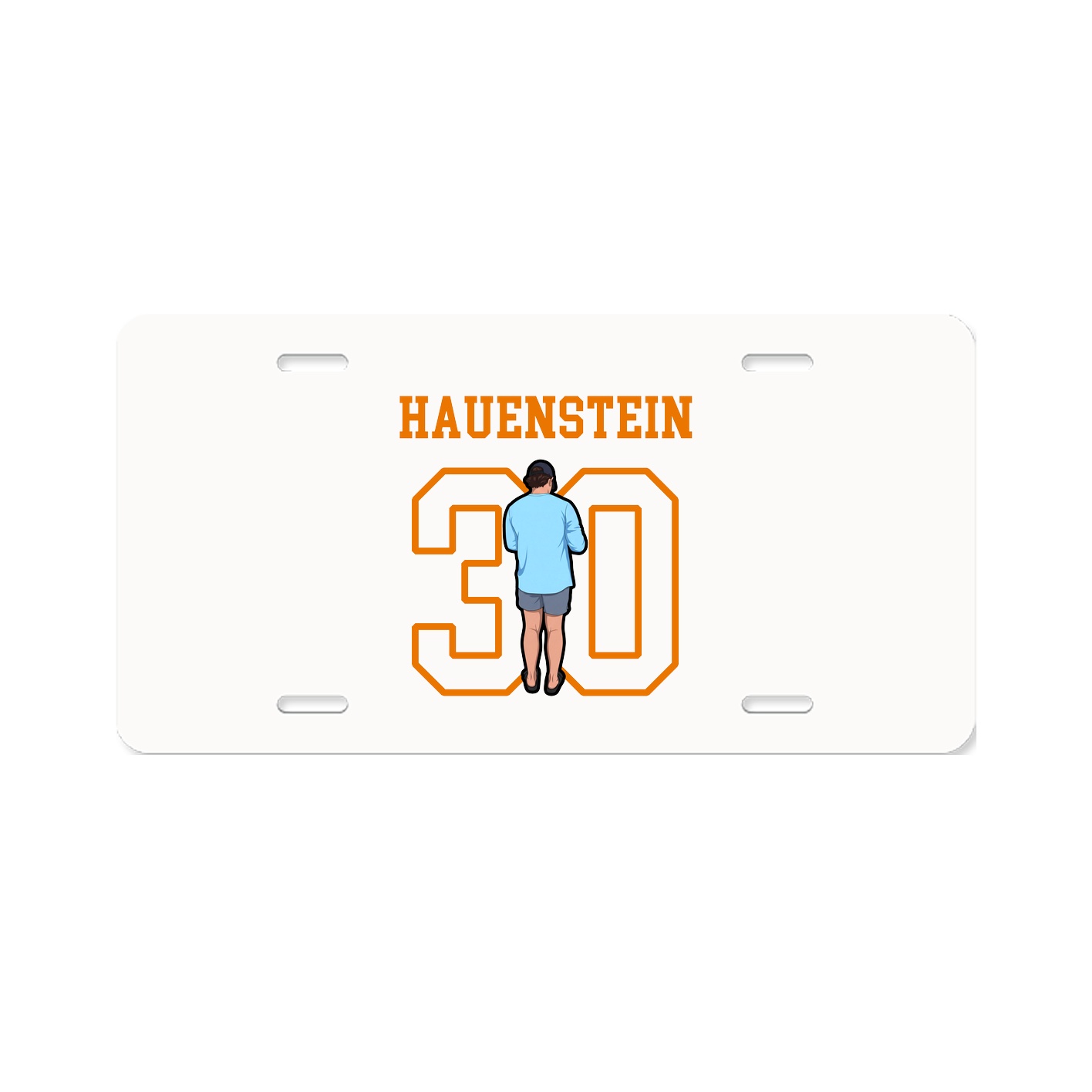 License Plate — Shirsey in Classic
