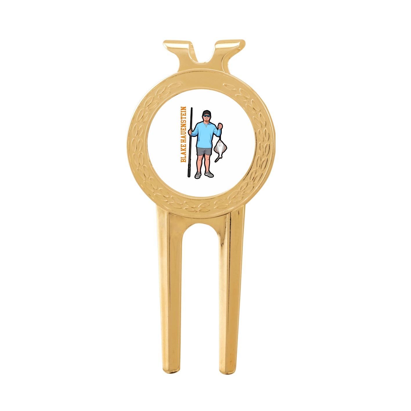 Divot Tool with Ball Marker — Name Vertical in Classic