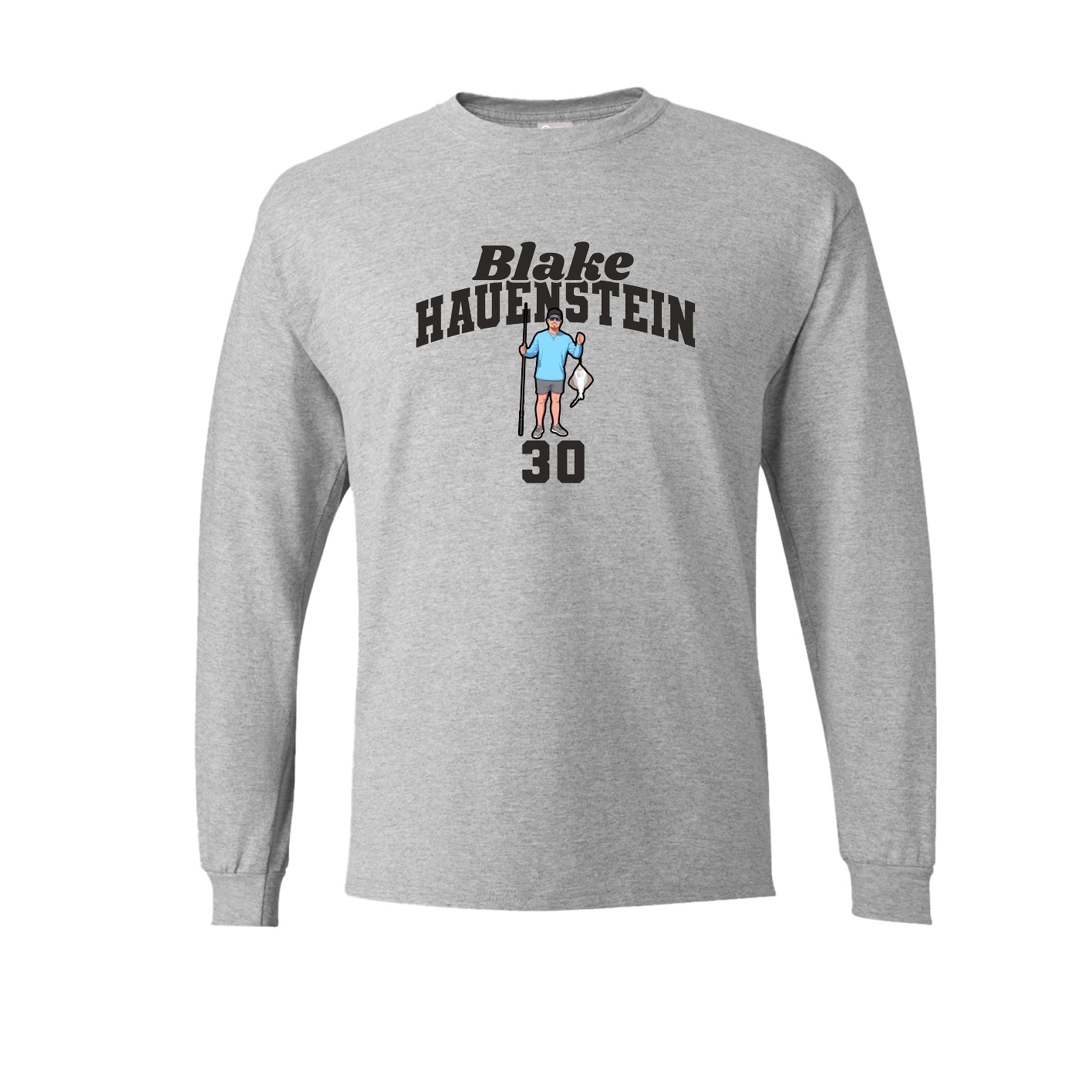 Long Sleeve Tee — Signature Arch in Grey