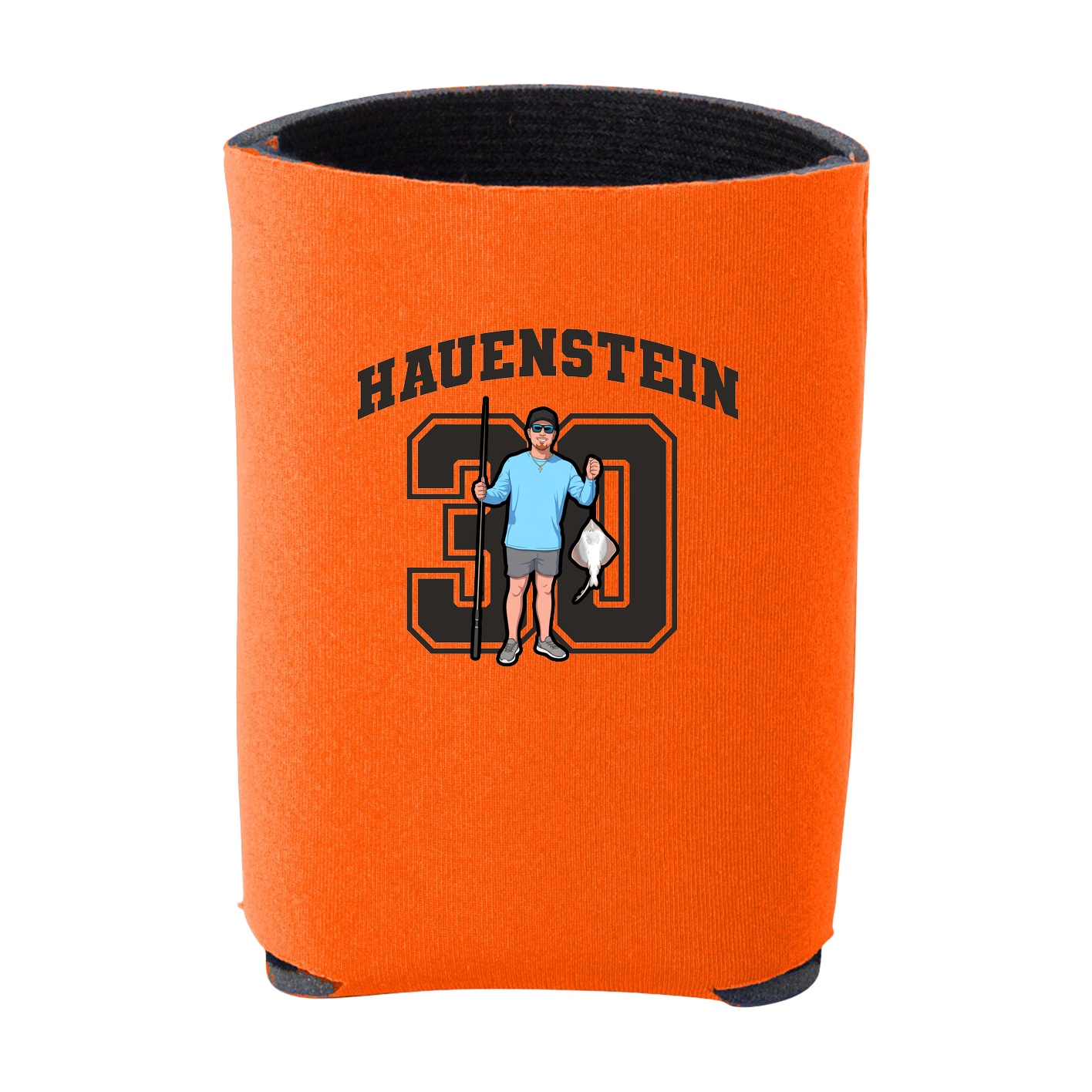 Can Holder — Number in Orange