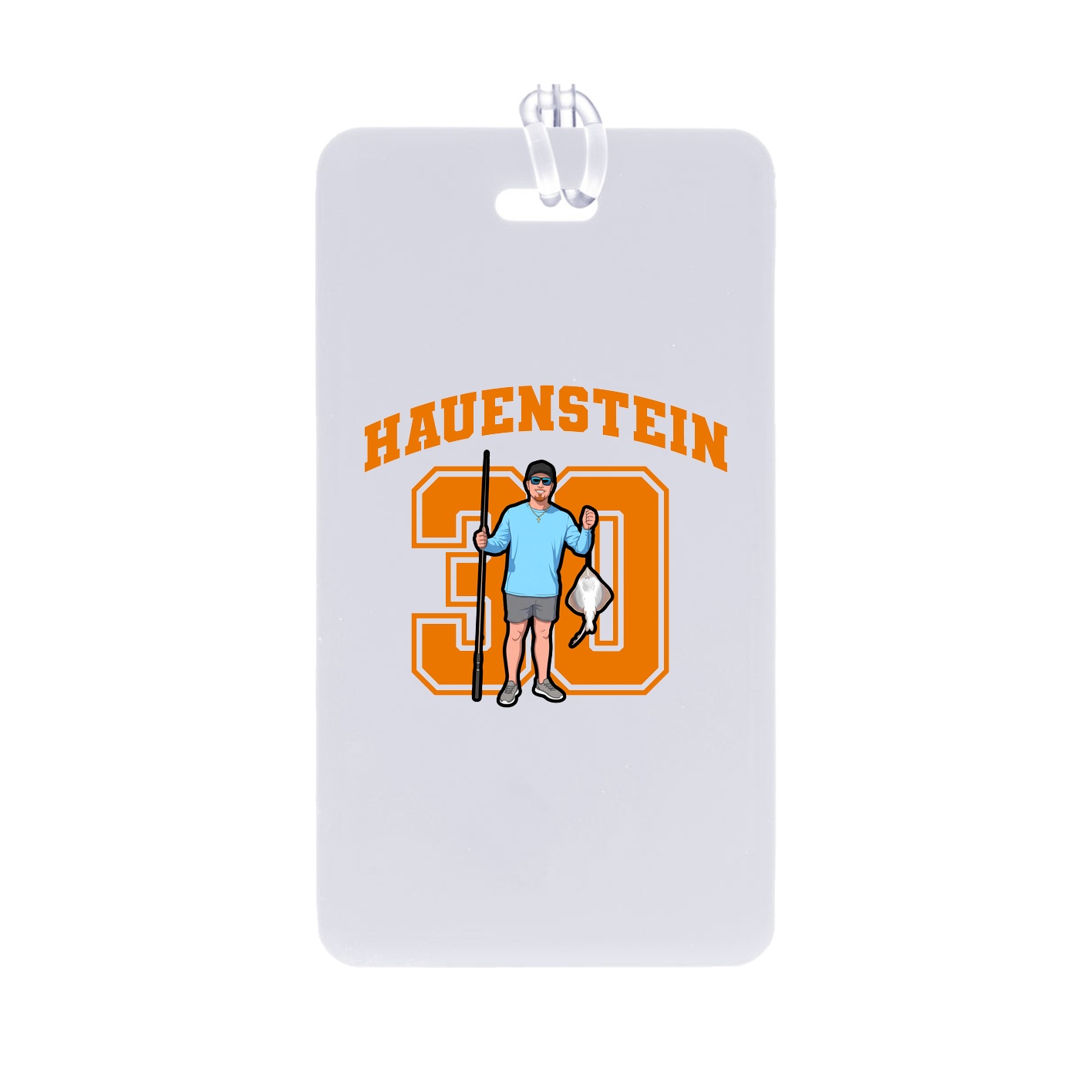 Bag Tag — Number in Classic