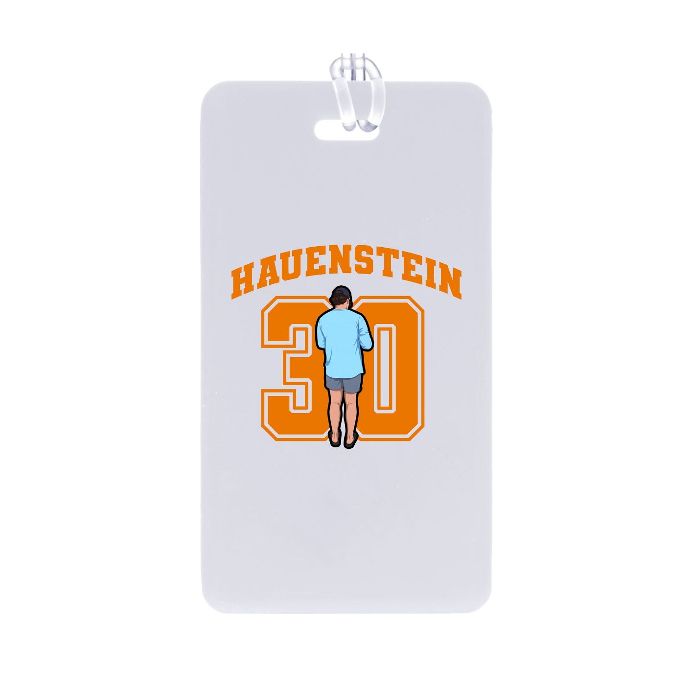 Bag Tag — Number in Classic
