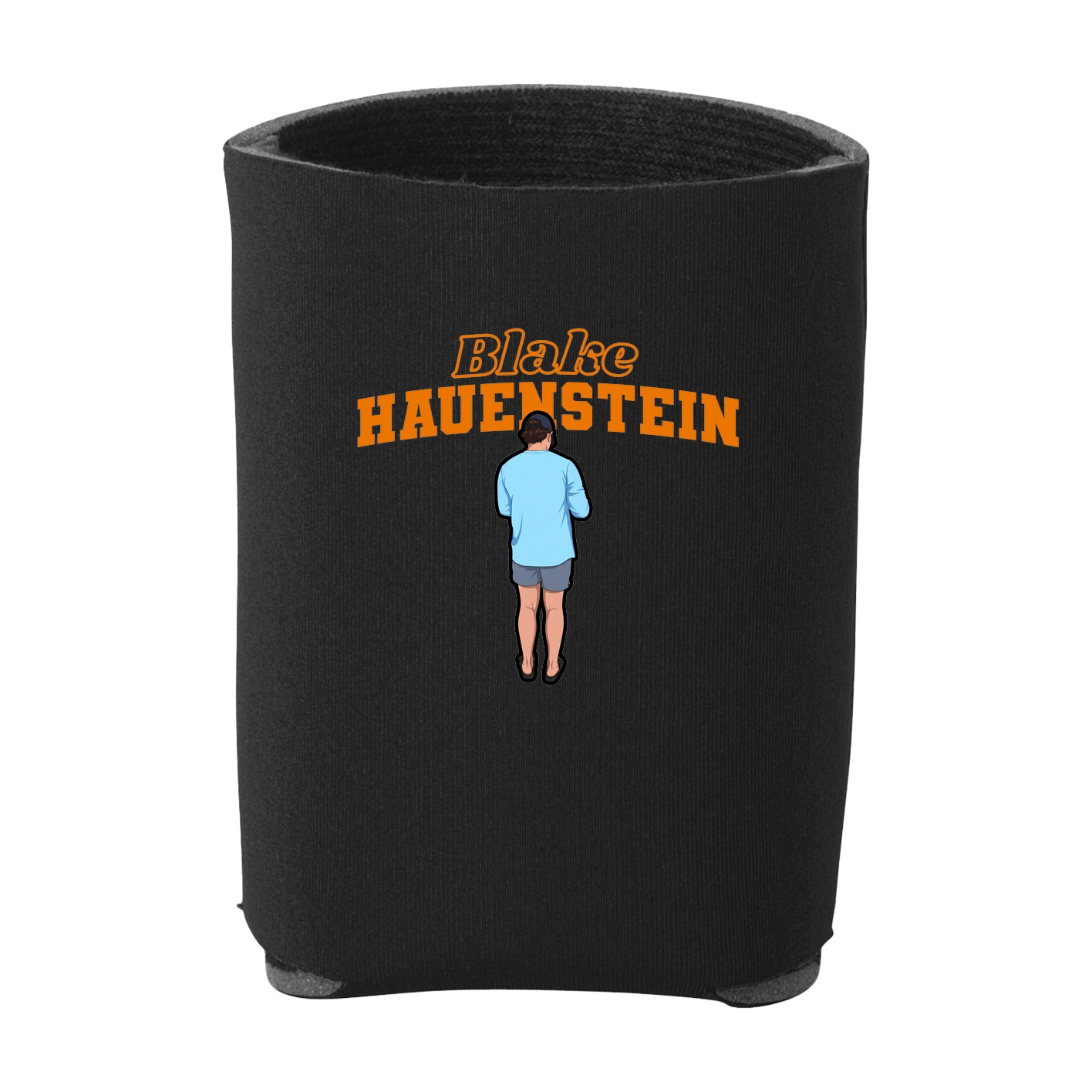 Can Holder — Name Arch in Black