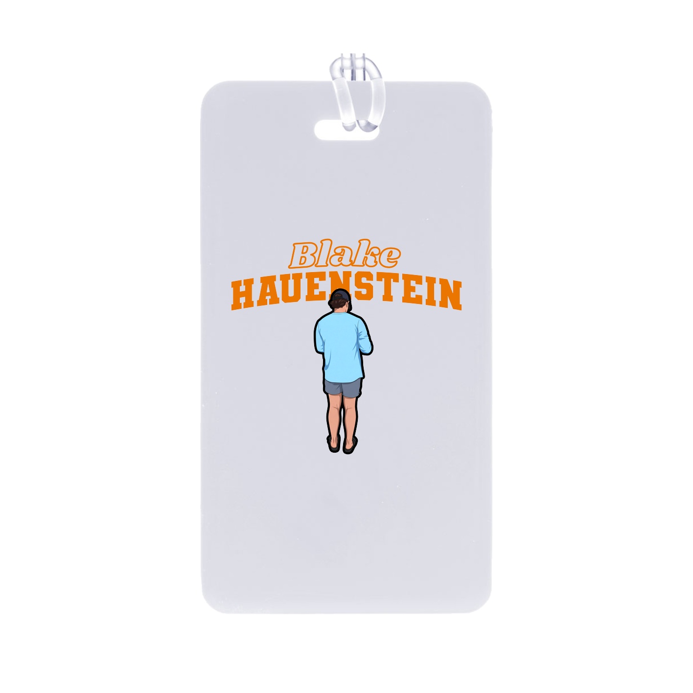 Bag Tag — Name Arch in Classic