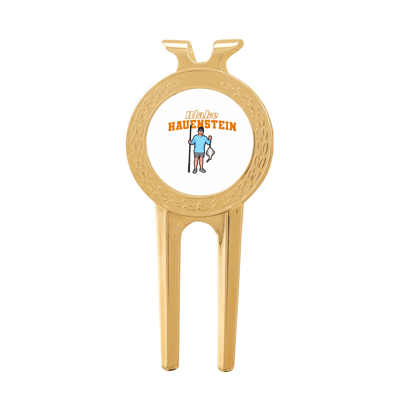 Divot Tool with Ball Marker — Name Arch in Classic