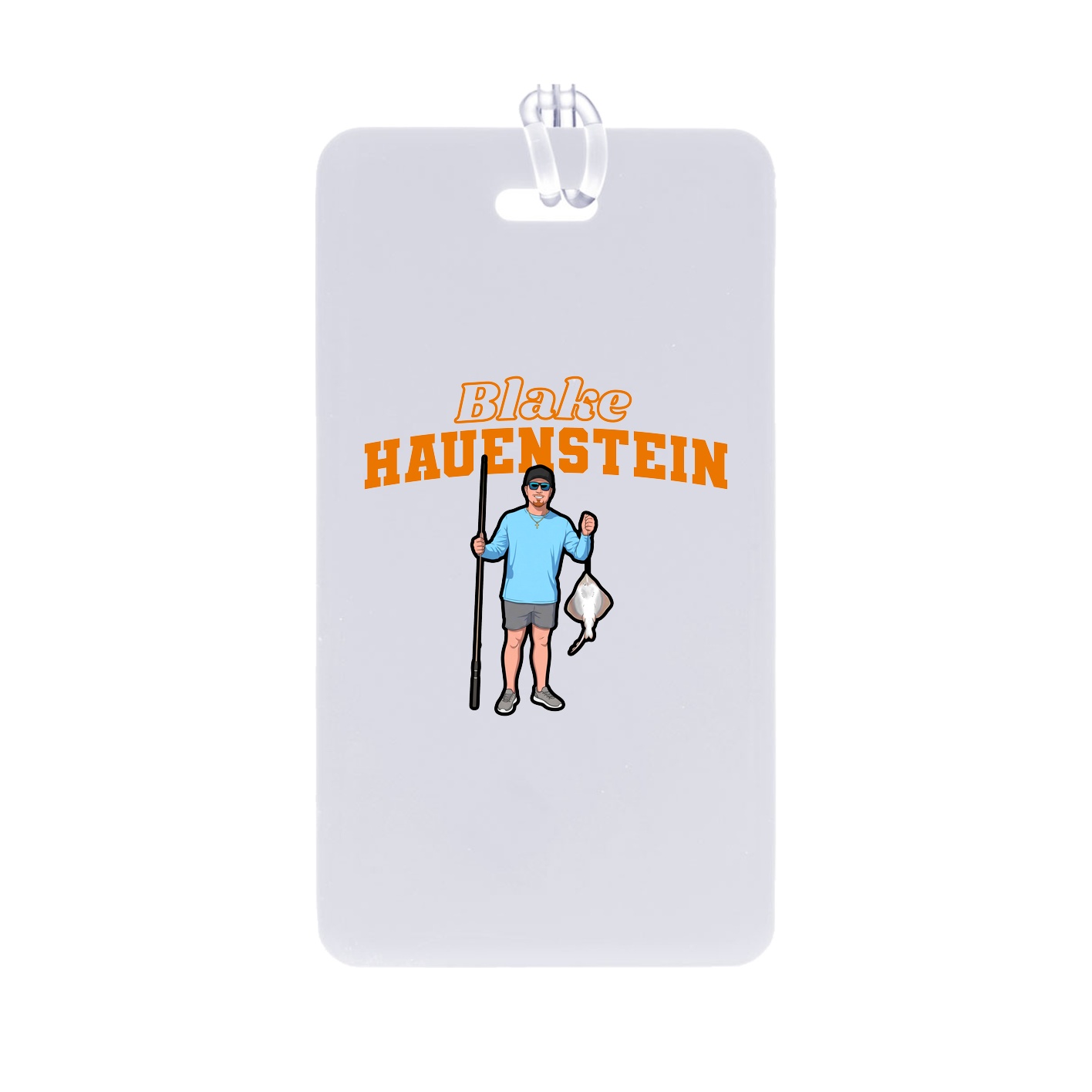 Bag Tag — Name Arch in Classic