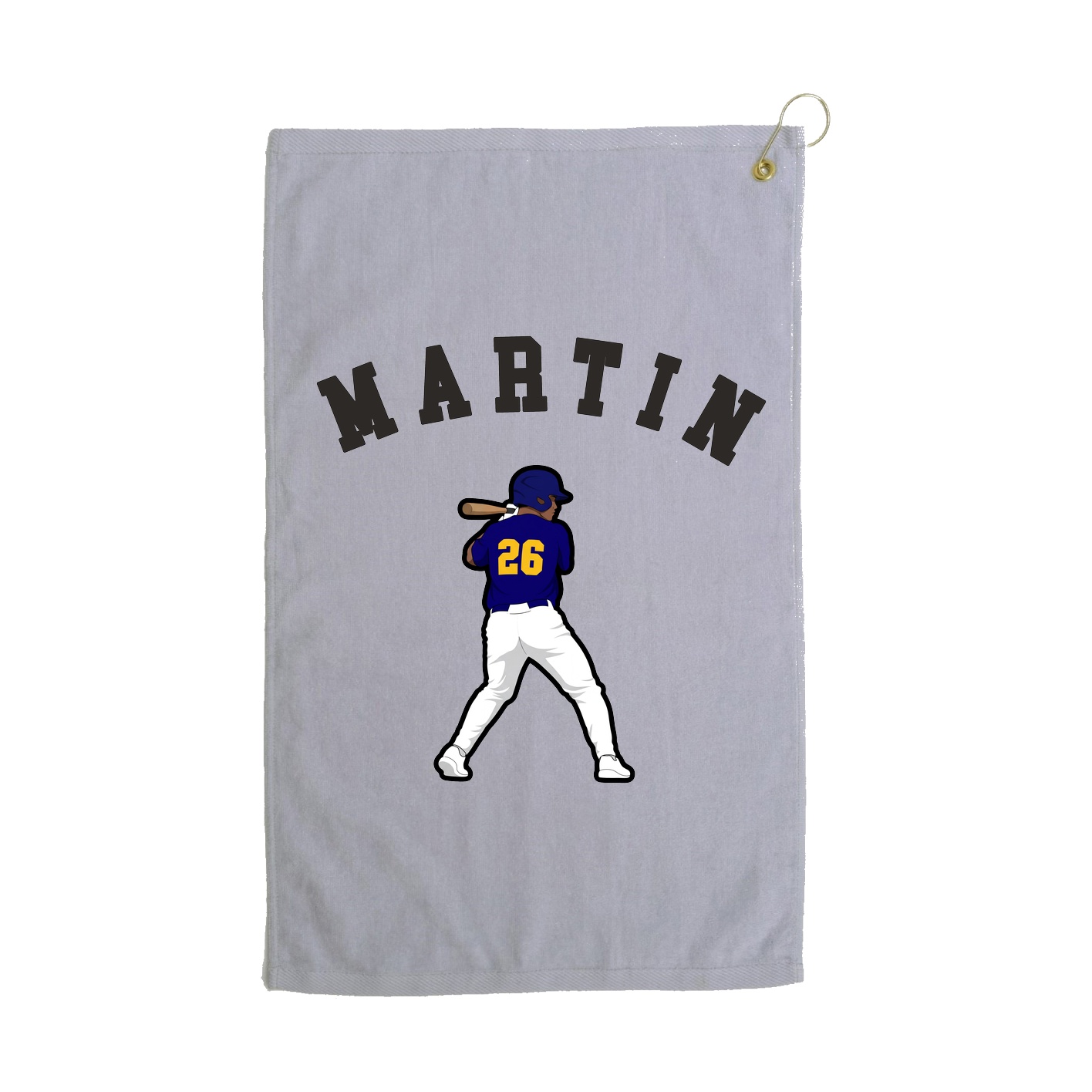 Golf Towel — Shirsey Arch in Grey