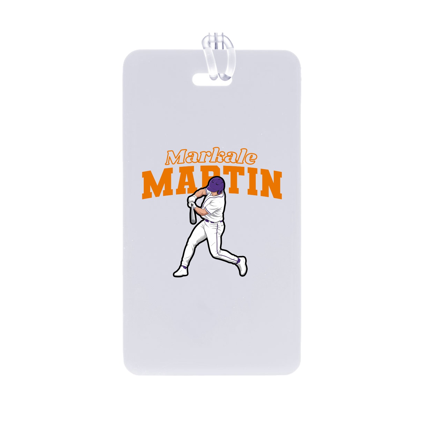 Bag Tag — Name Arch in Classic
