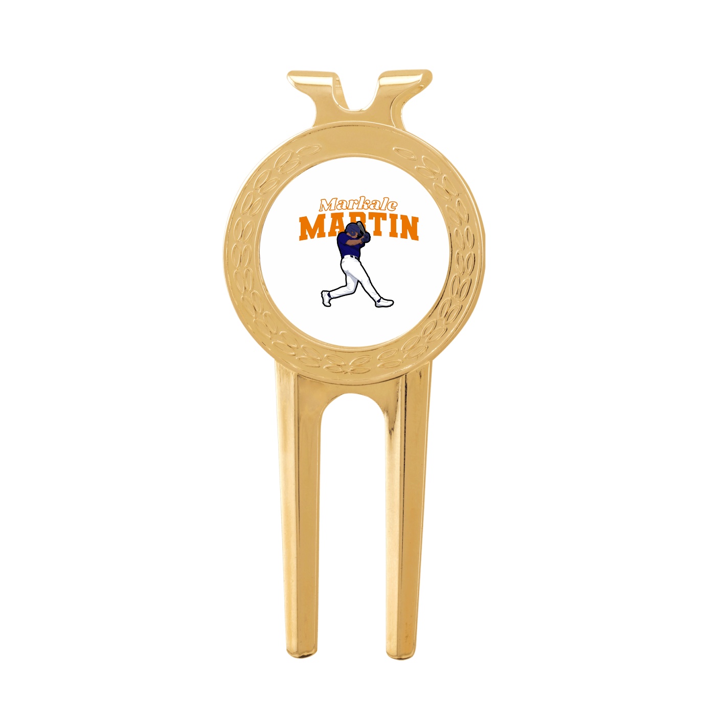 Divot Tool with Ball Marker — Name Arch in Classic