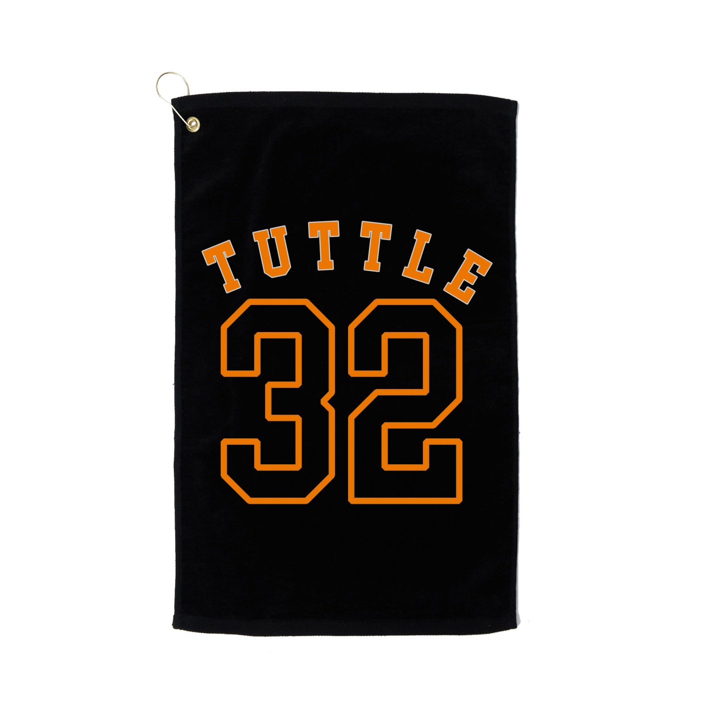 Golf Towel — Shirsey Arch in Black