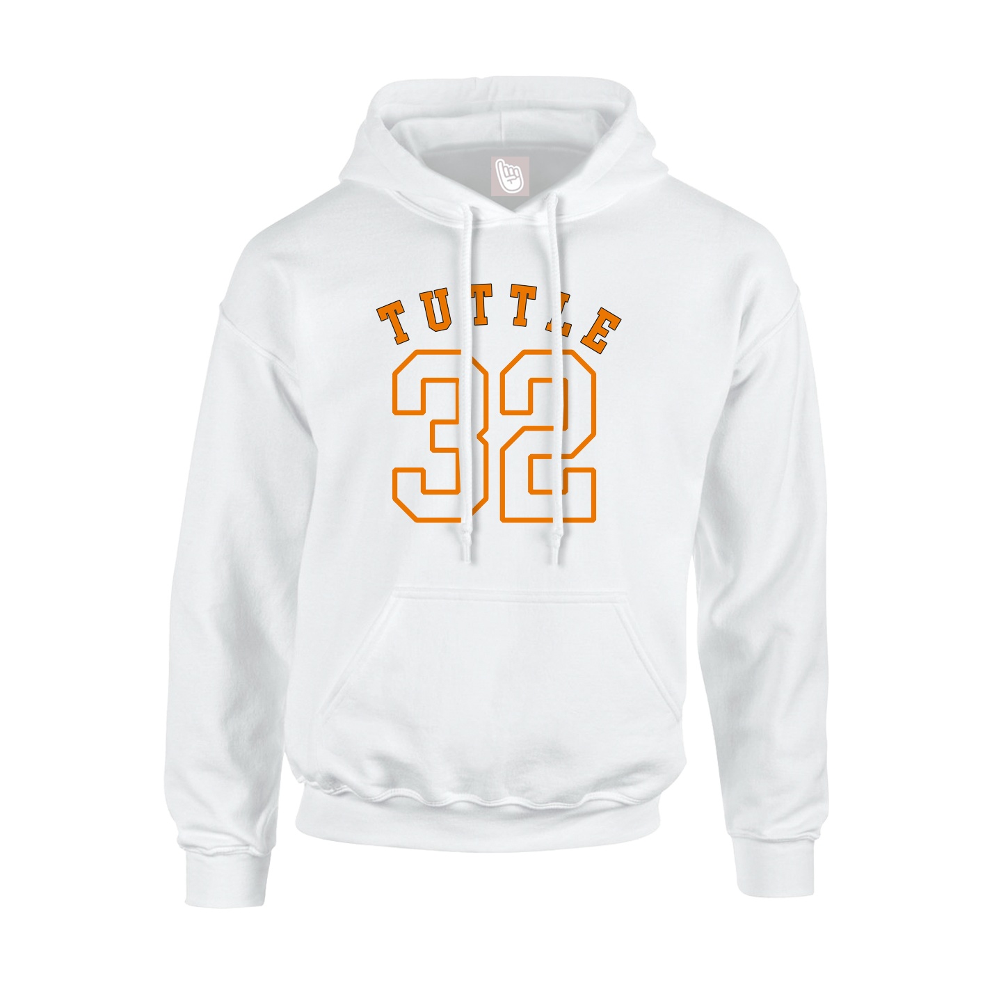 Hoodie — Shirsey Arch in White