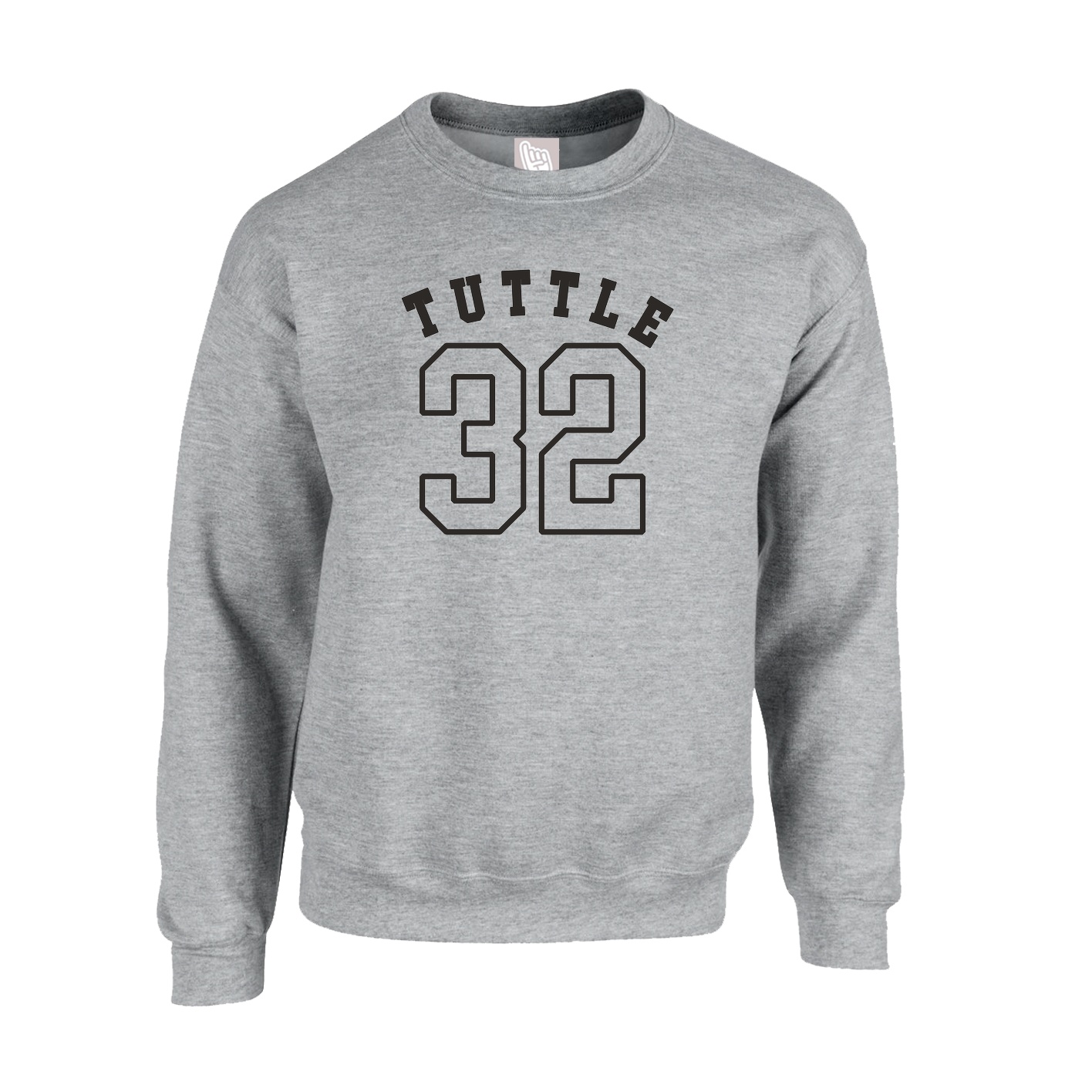 Fleece Crew — Shirsey Arch in Grey