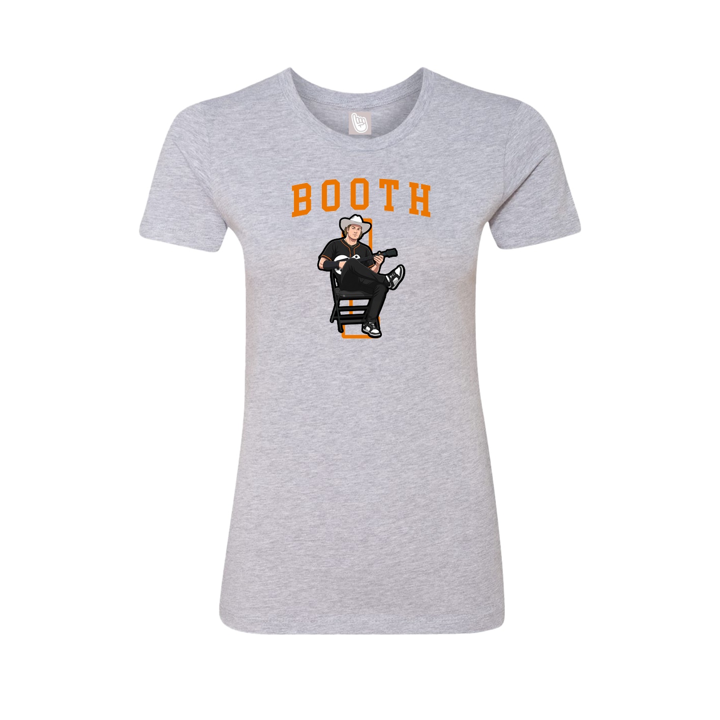 Fitted Women's Tee — Shirsey in Grey