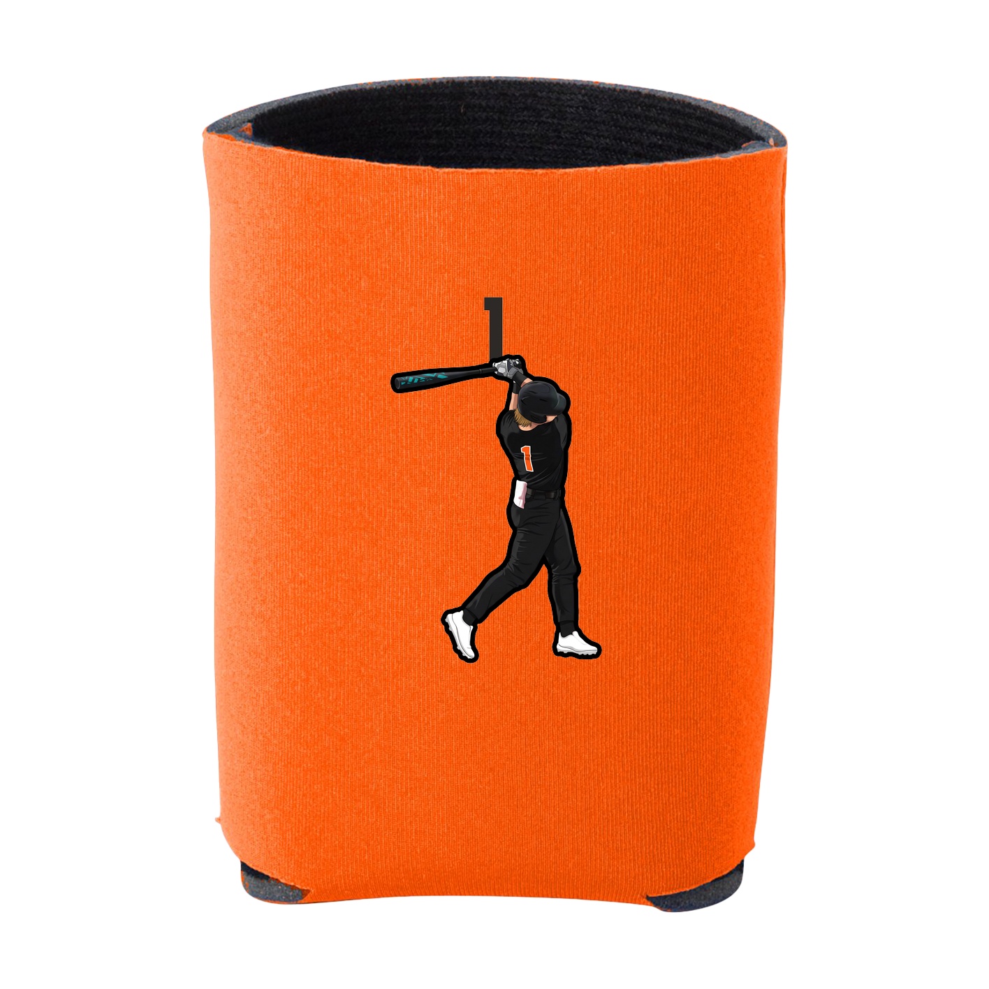 Can Holder — Number Top in Orange