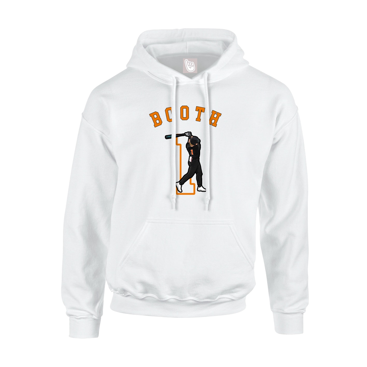 Hoodie — Shirsey Arch in White
