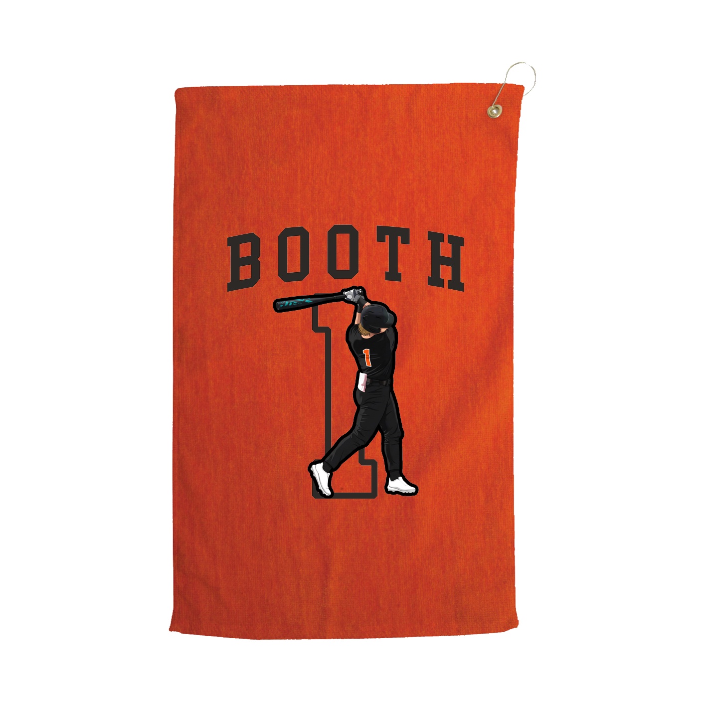Golf Towel — Shirsey in Orange