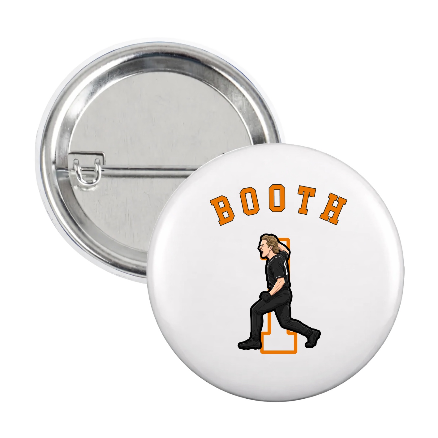 Game Day Button — Shirsey Arch in White