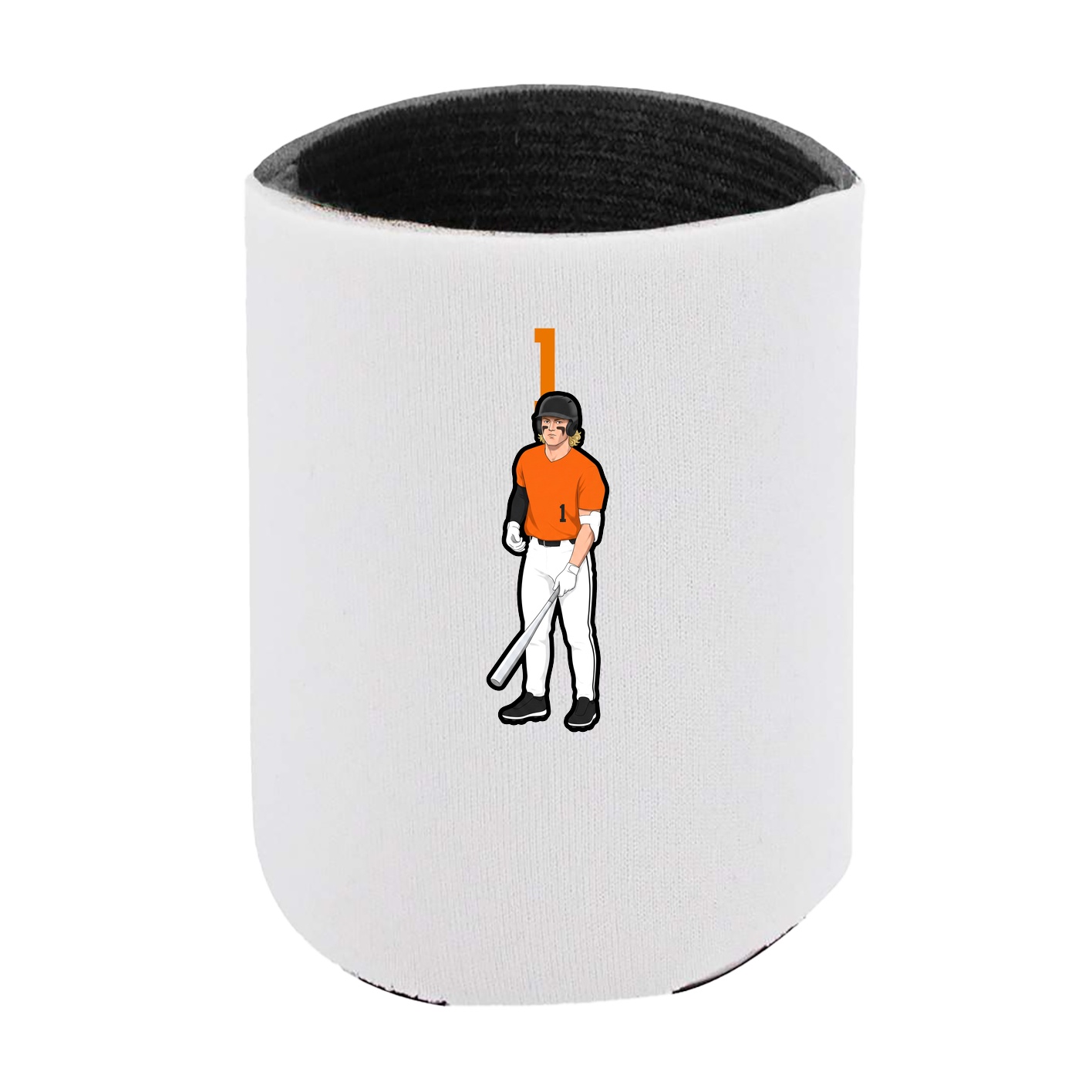 Can Holder — Number Top in White