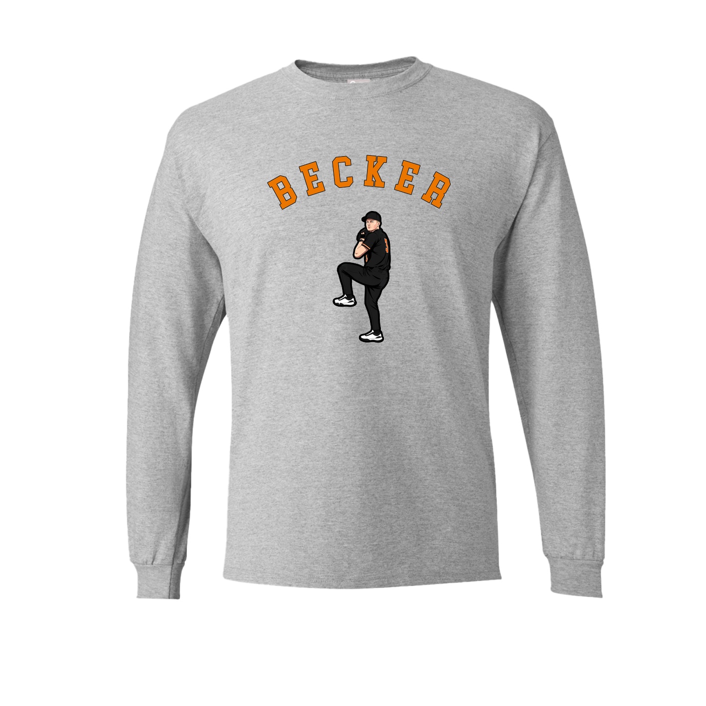 Long Sleeve Tee — Shirsey Arch in Grey