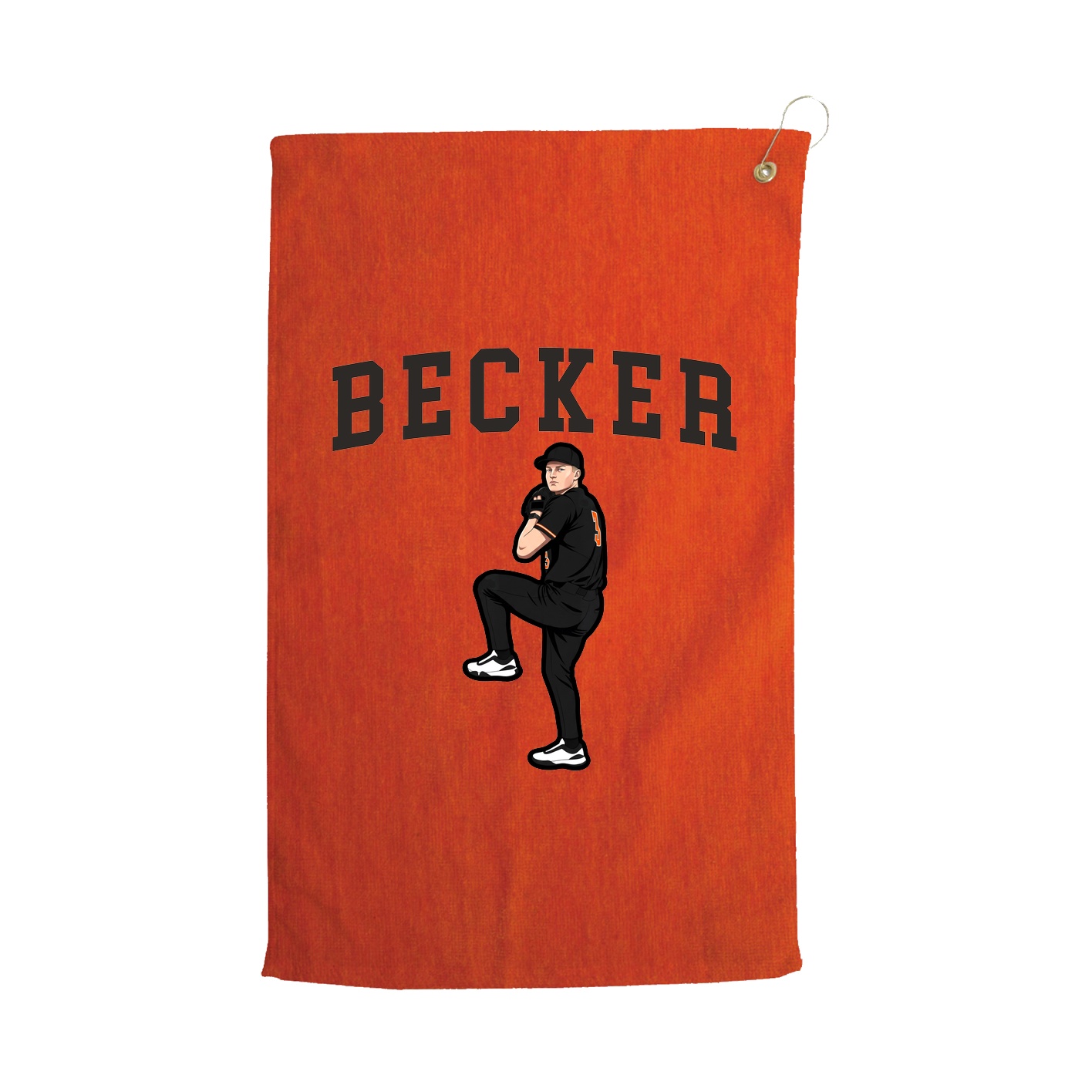 Golf Towel — Shirsey in Orange