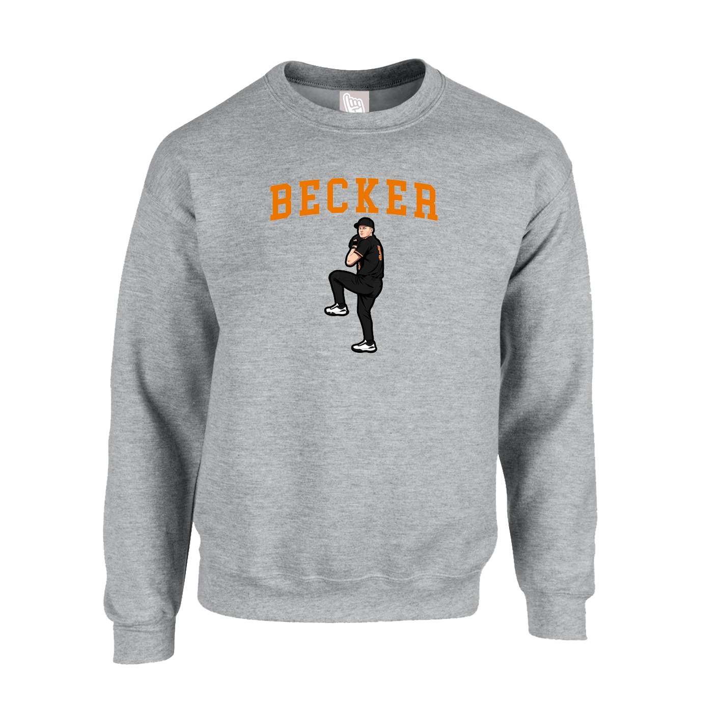 Fleece Crew — Shirsey in Grey