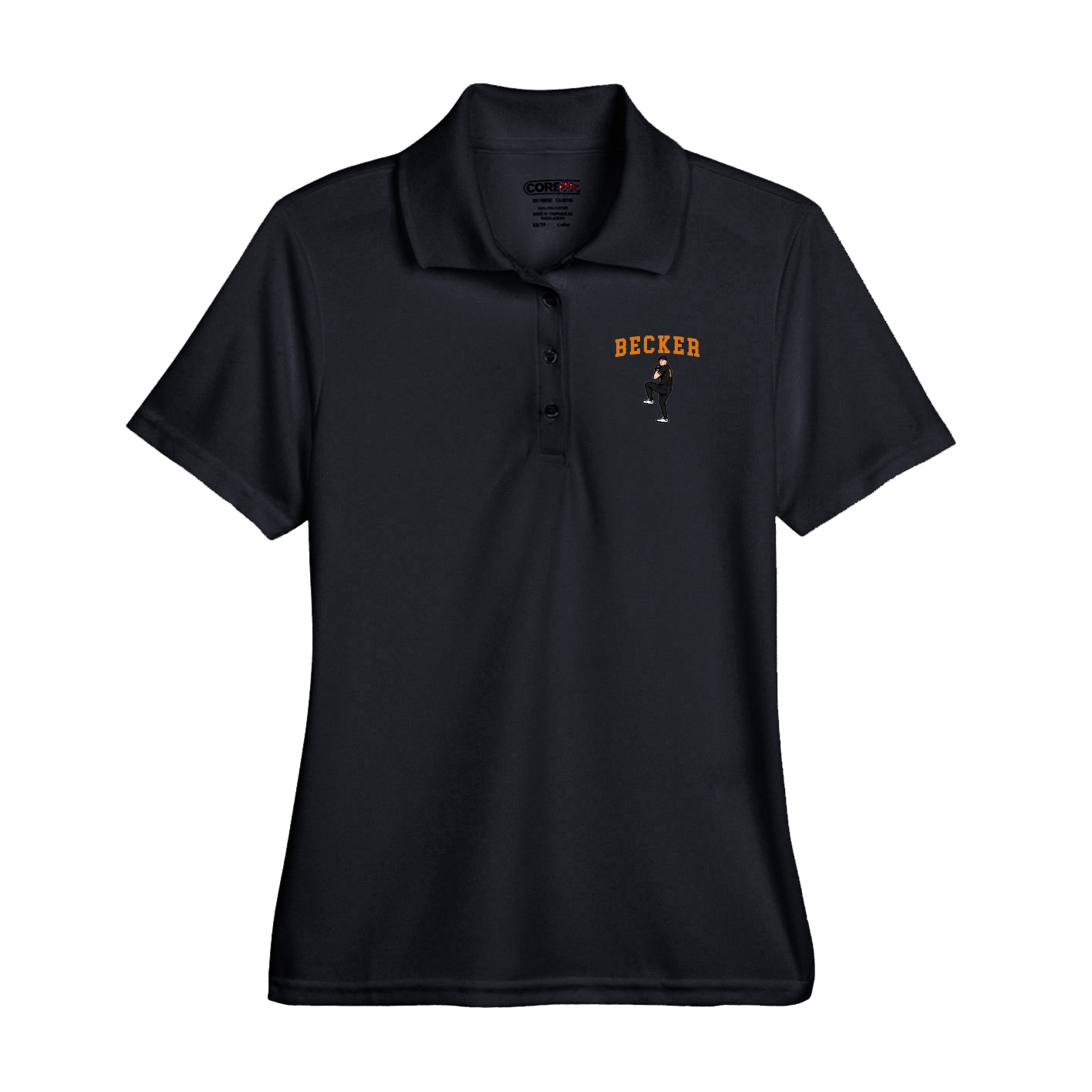 Performance Polo — Shirsey in Black