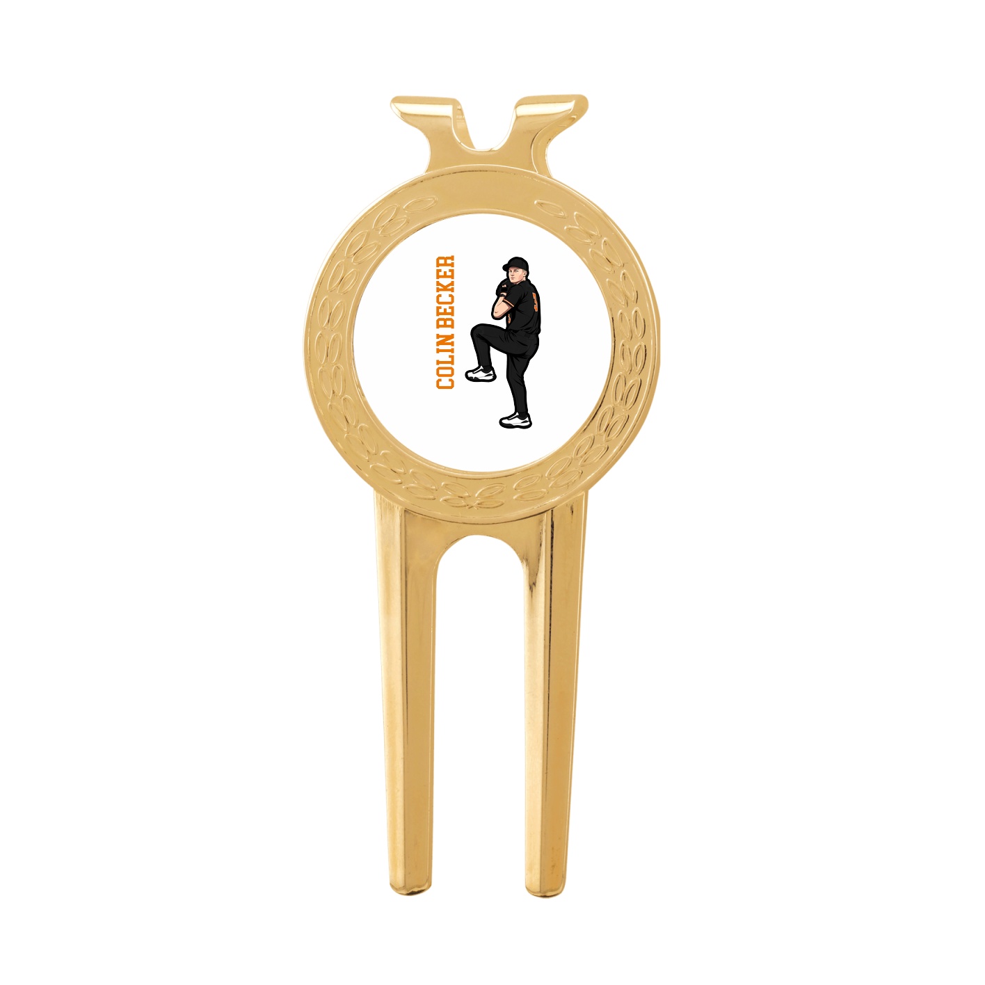 Divot Tool with Ball Marker — Name Vertical in Classic