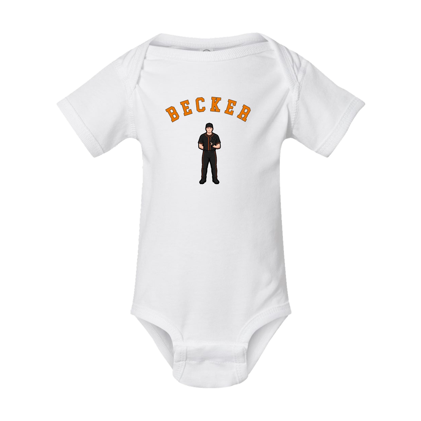 Baby Onesie — Shirsey Arch in White