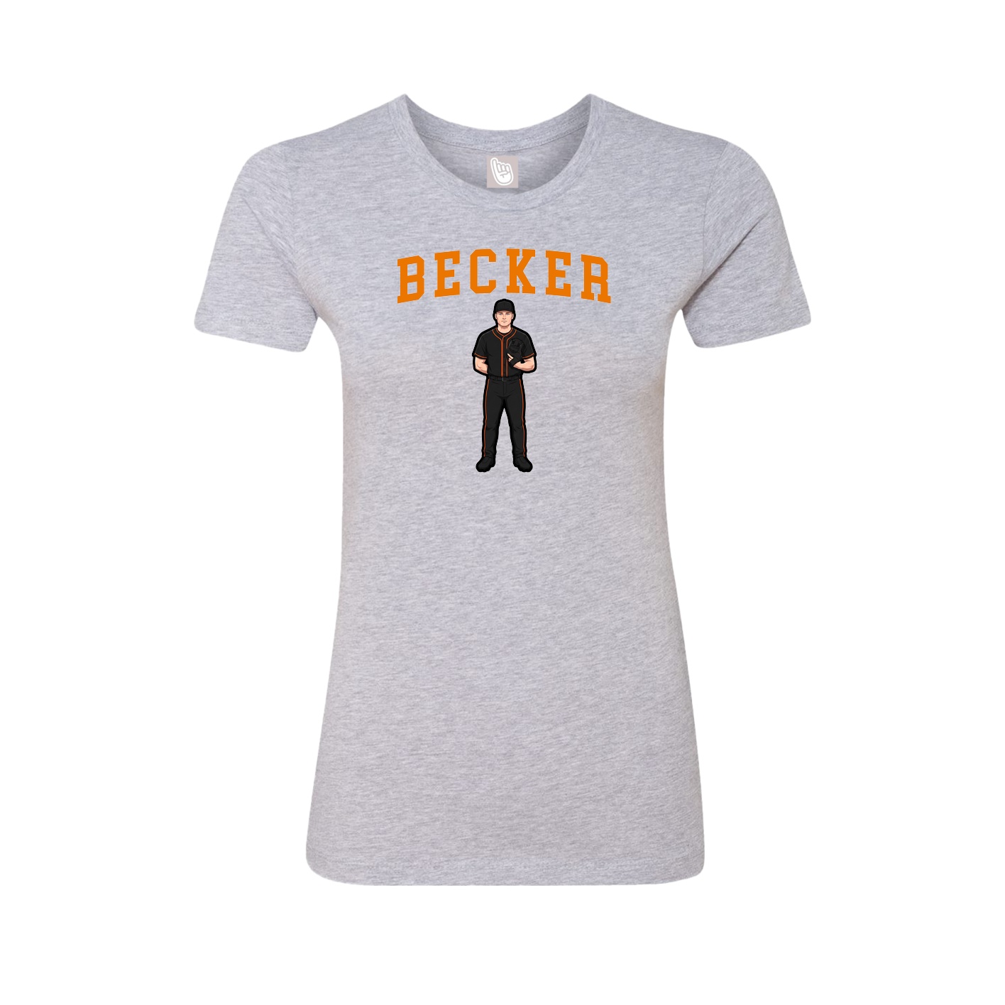 Fitted Women's Tee — Shirsey in Grey