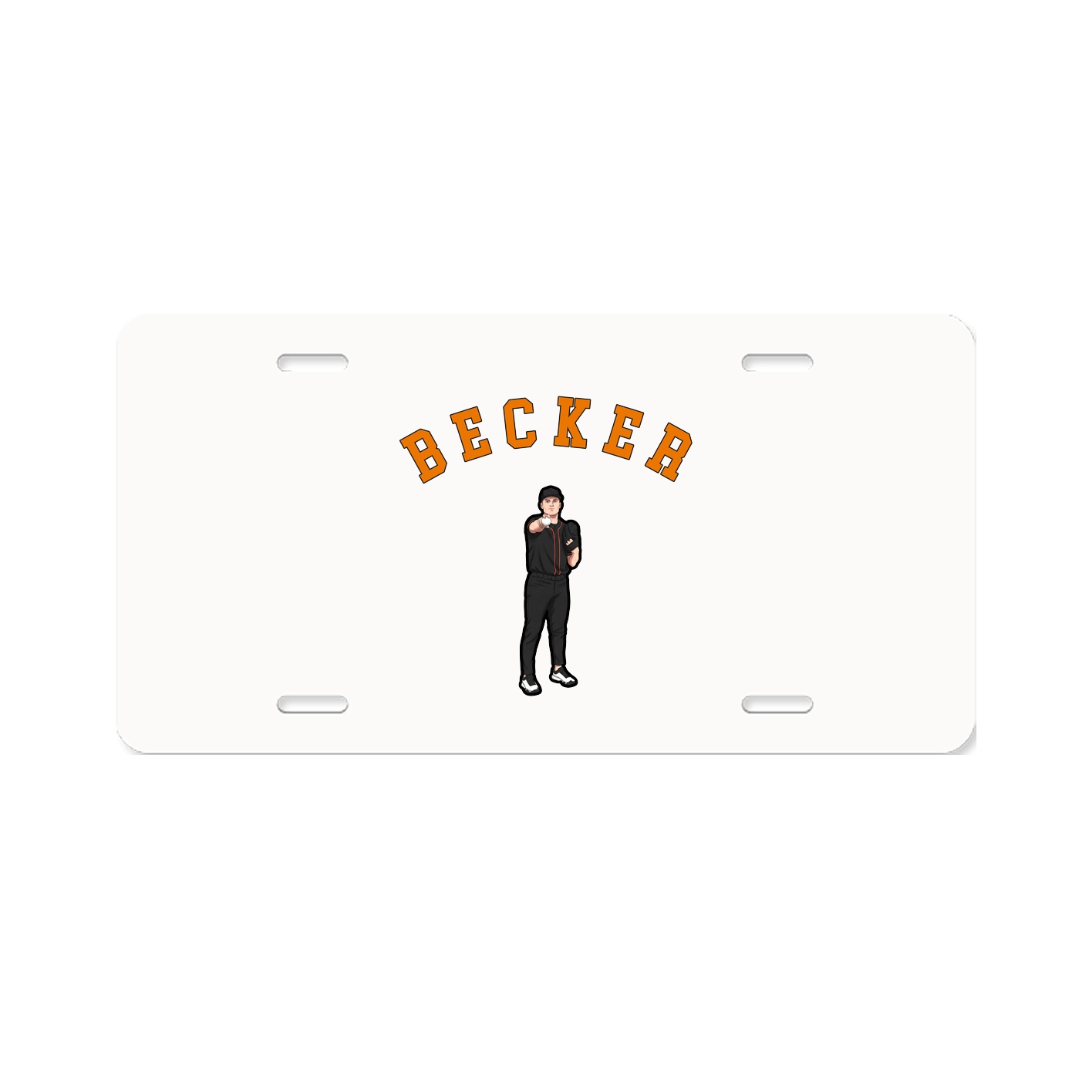 License Plate — Shirsey Arch in Classic