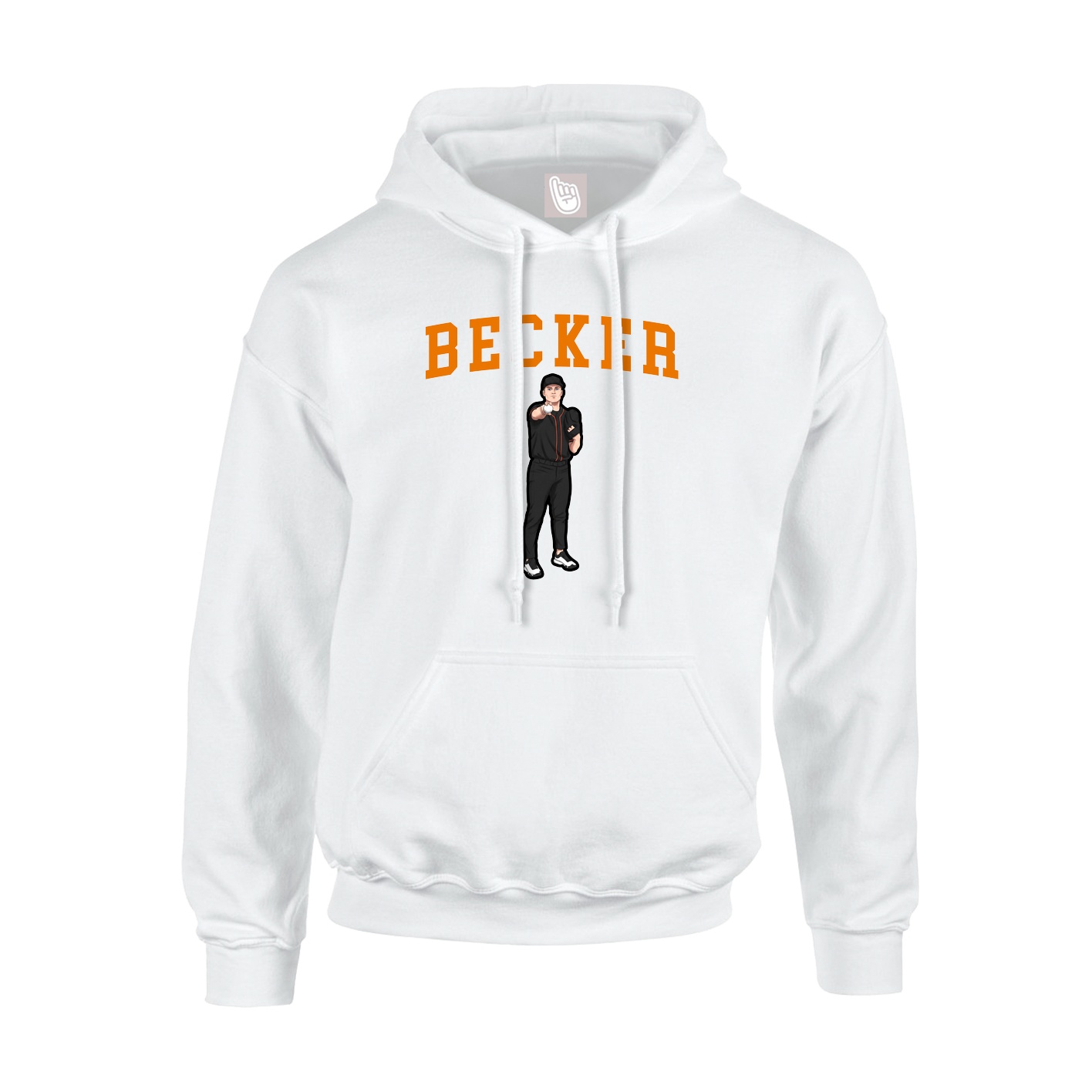 Hoodie — Shirsey in White
