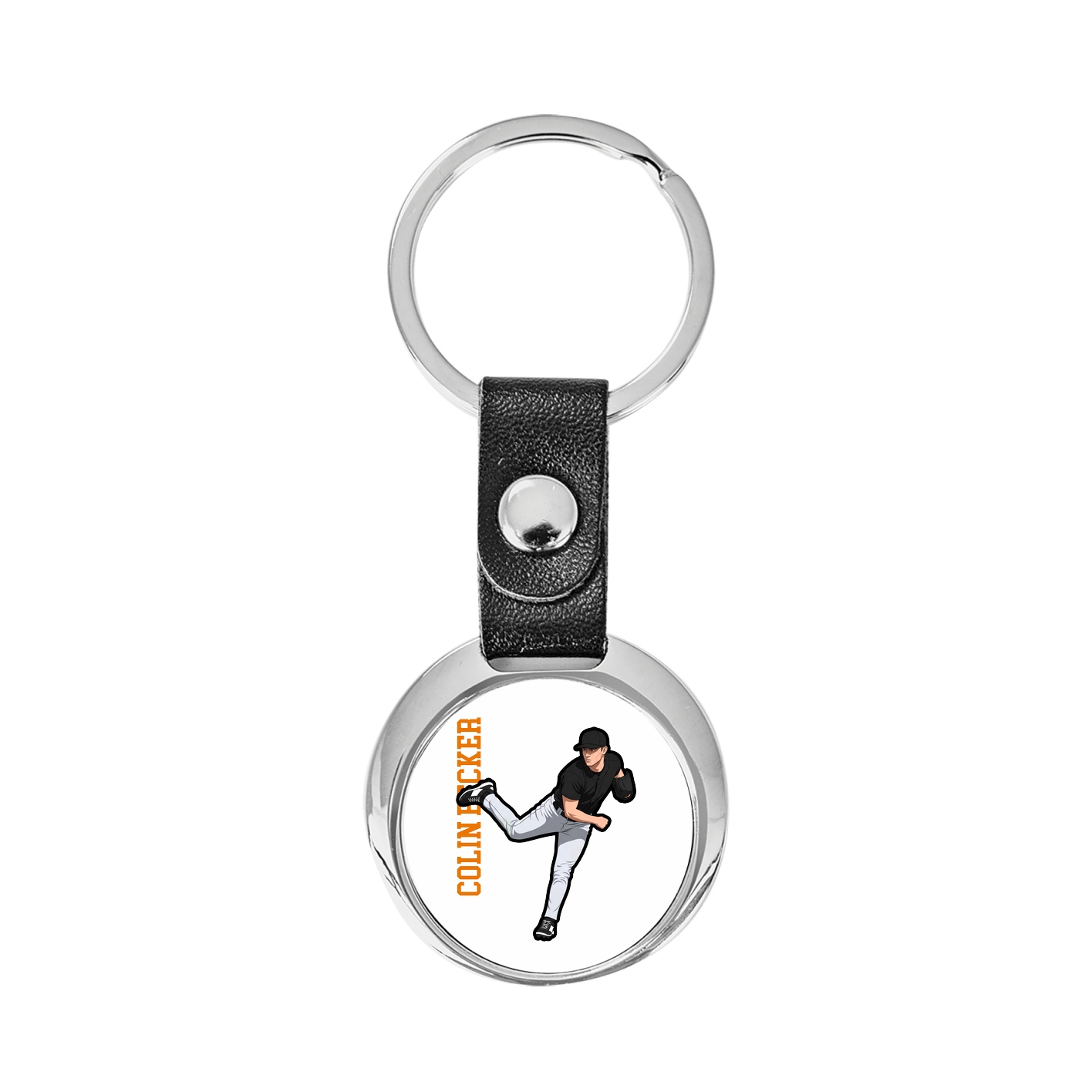 Key Chain — Name Vertical in Classic