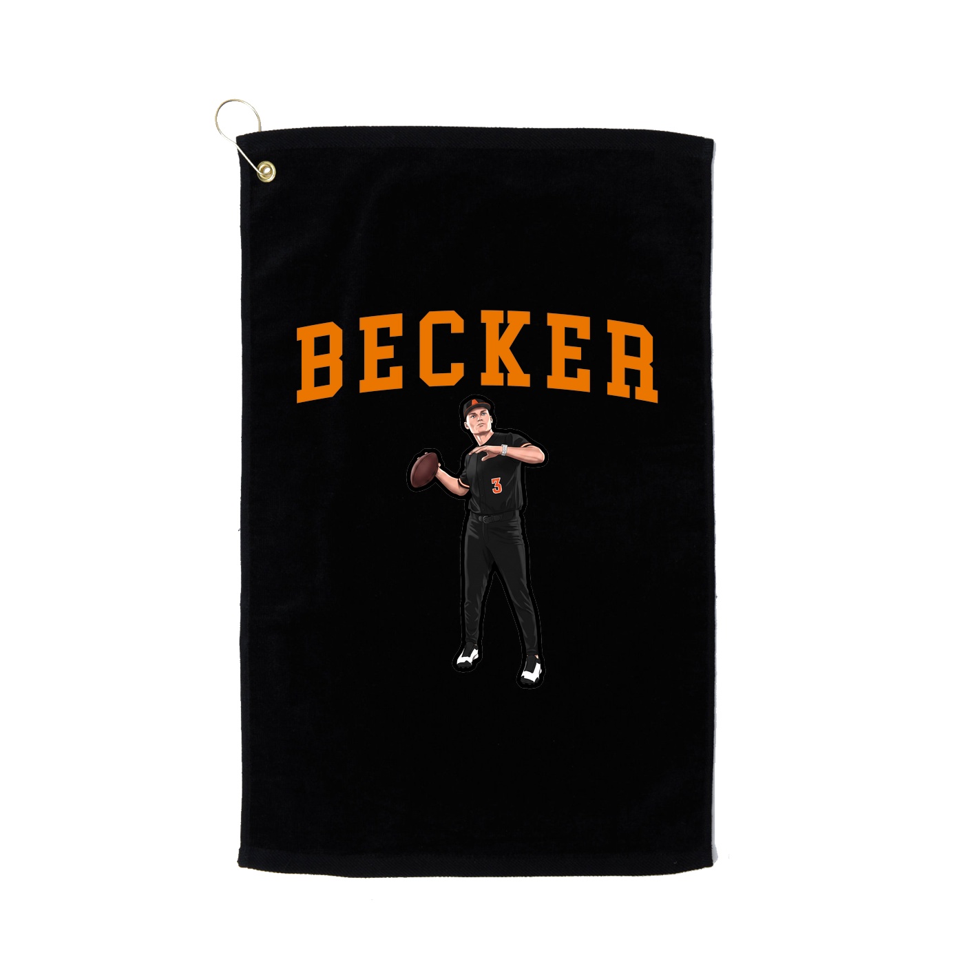 Golf Towel — Shirsey in Black