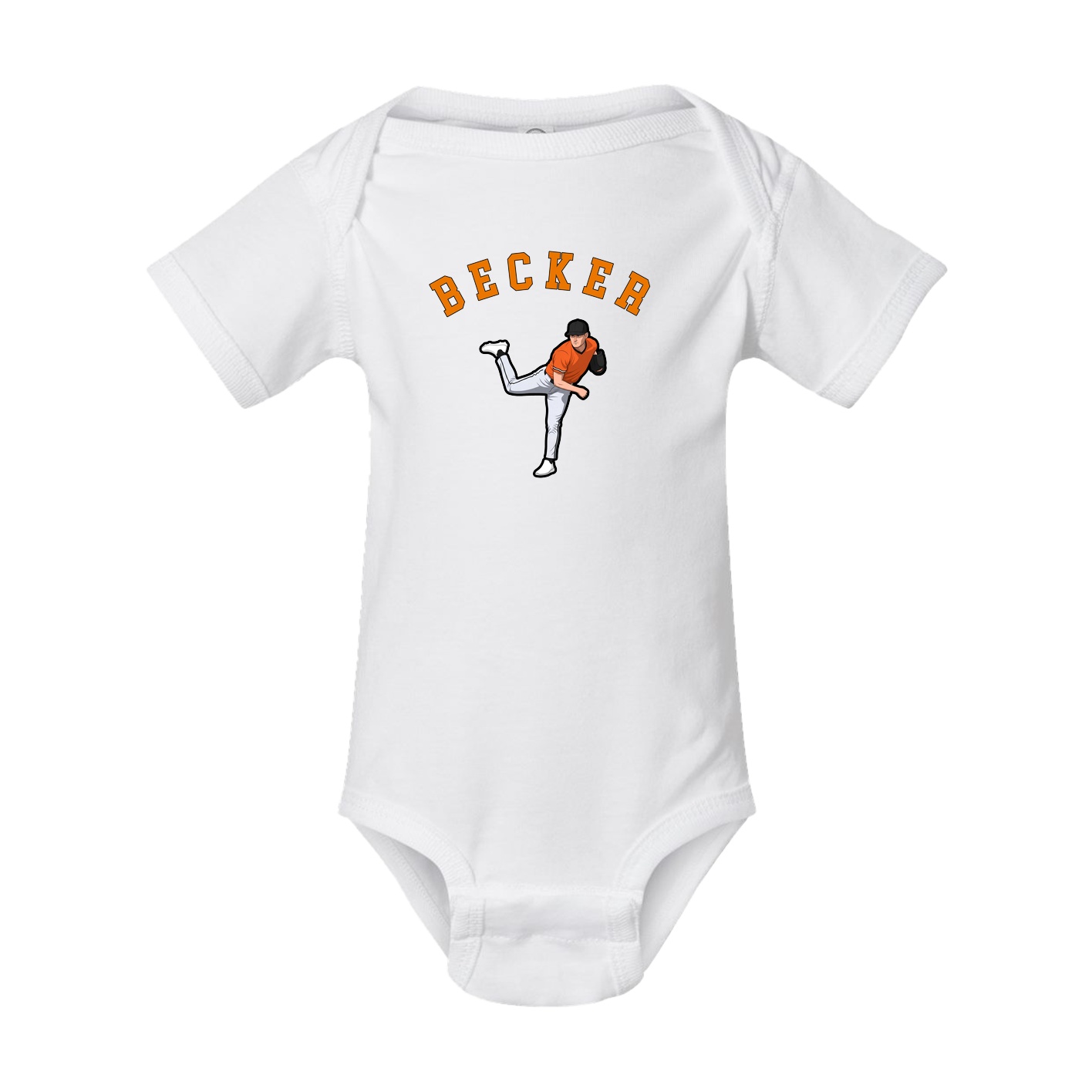 Baby Onesie — Shirsey Arch in White