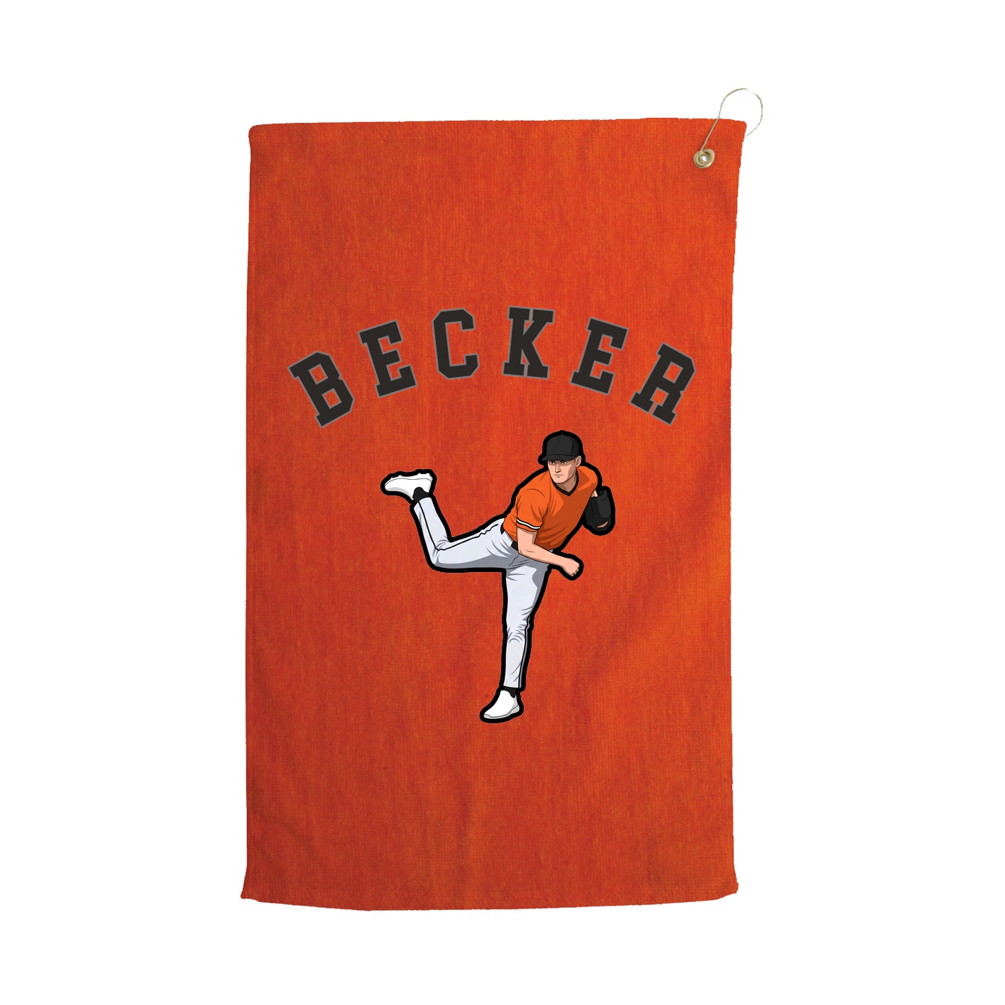 Golf Towel — Shirsey Arch in Orange