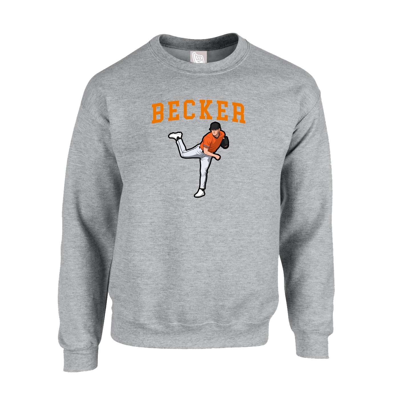 Fleece Crew — Shirsey in Grey