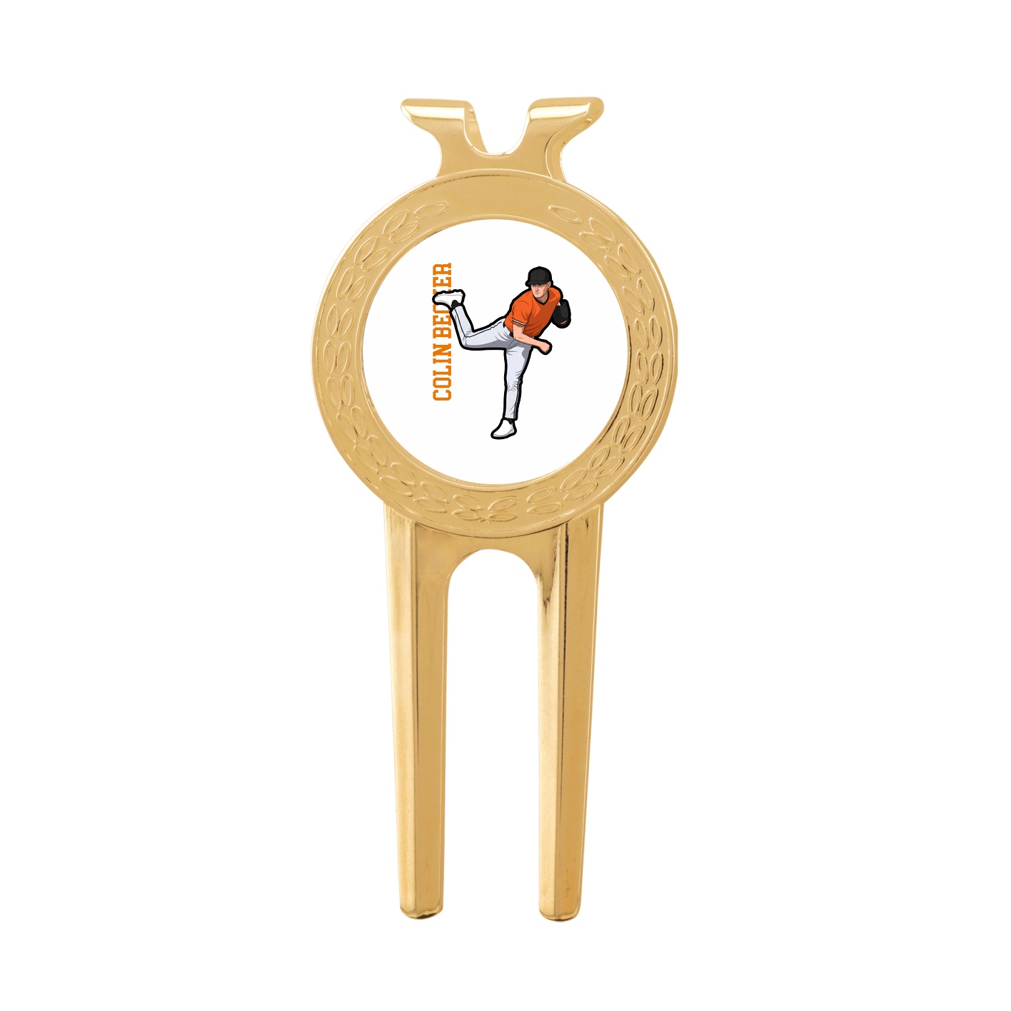 Divot Tool with Ball Marker — Name Vertical in Classic