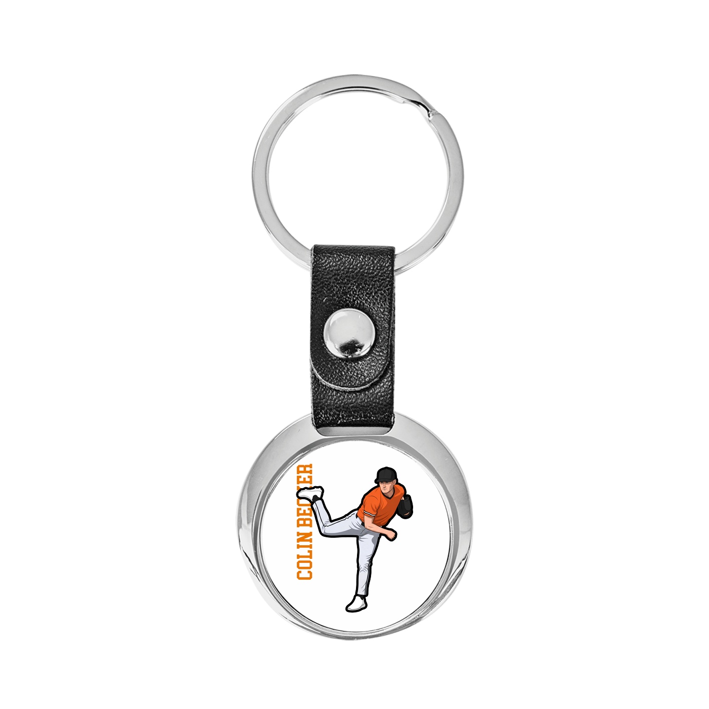 Key Chain — Name Vertical in Classic