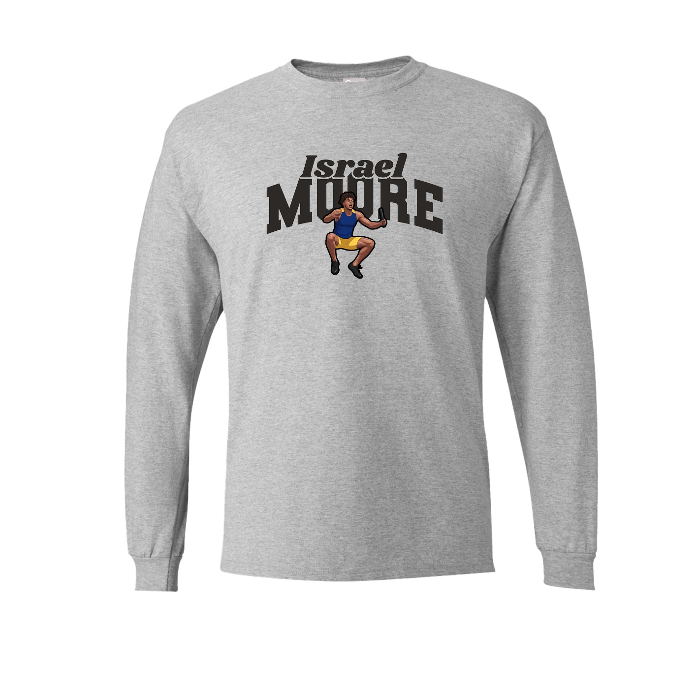 Long Sleeve Tee — Signature Arch in Grey