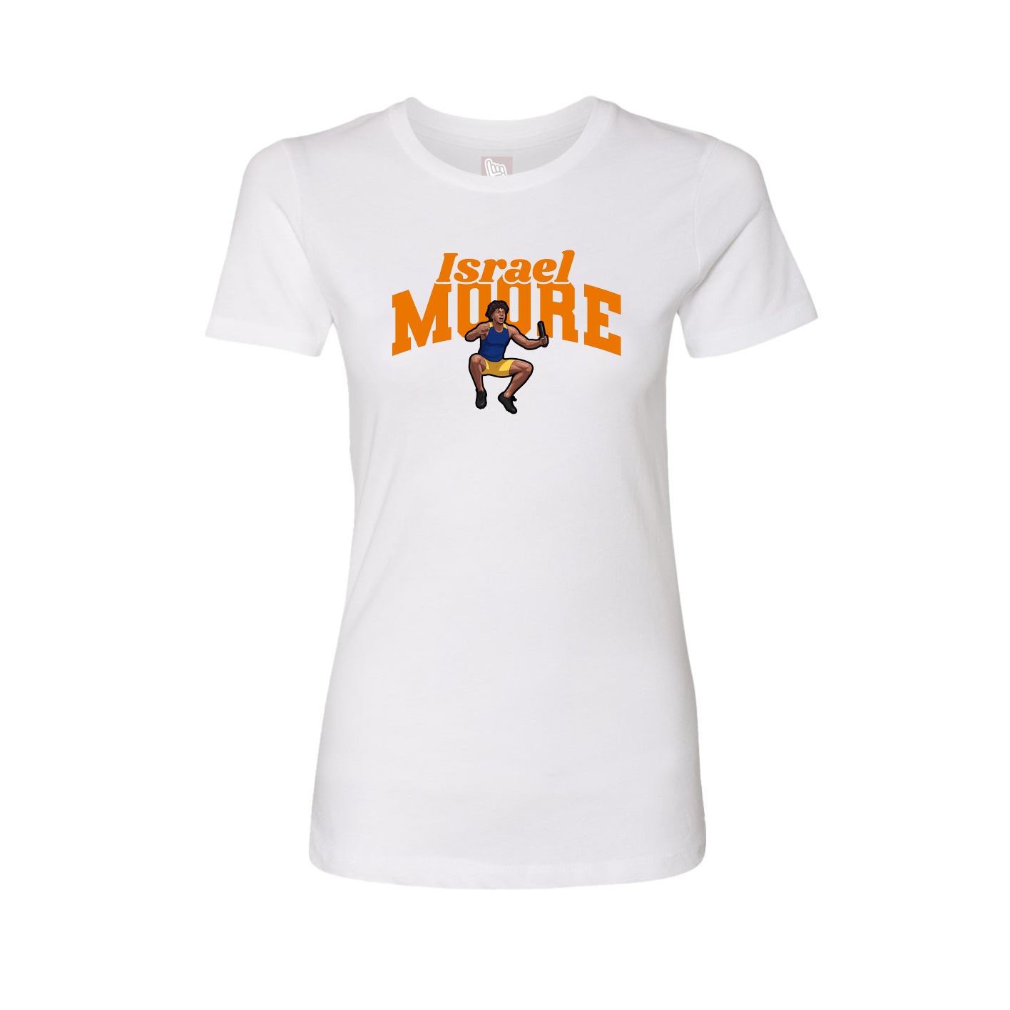 Womens Tee — Signature Arch in White