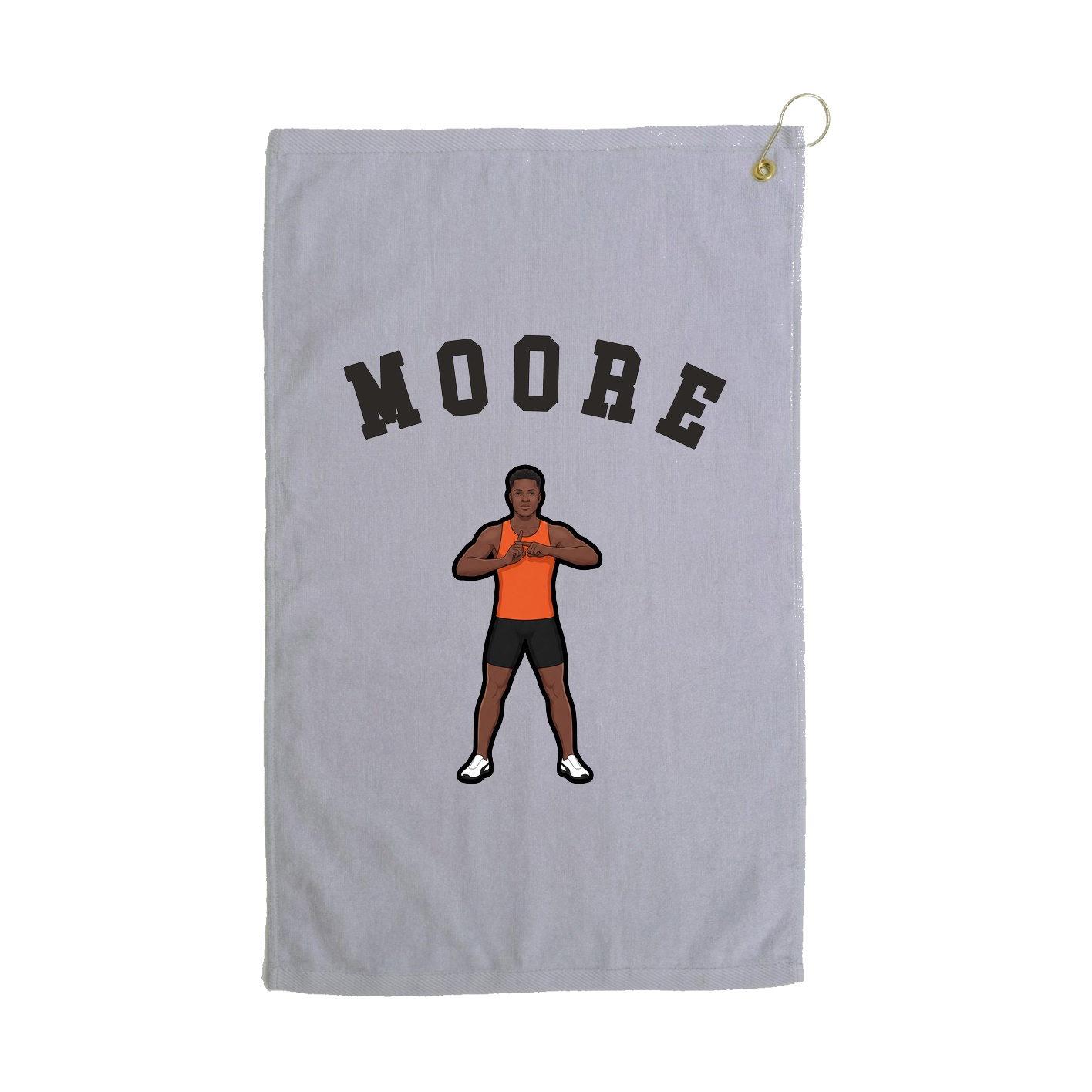 Golf Towel — Shirsey Arch in Grey