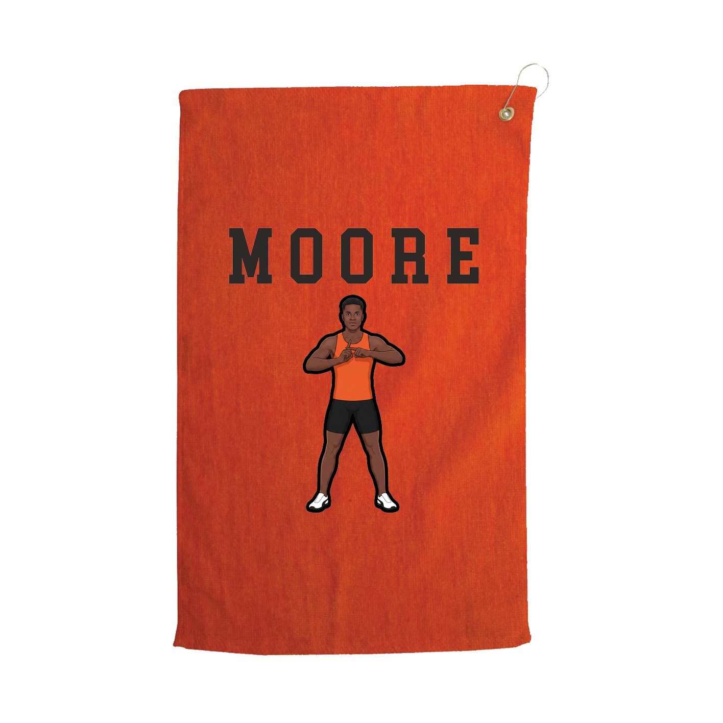 Golf Towel — Shirsey in Orange